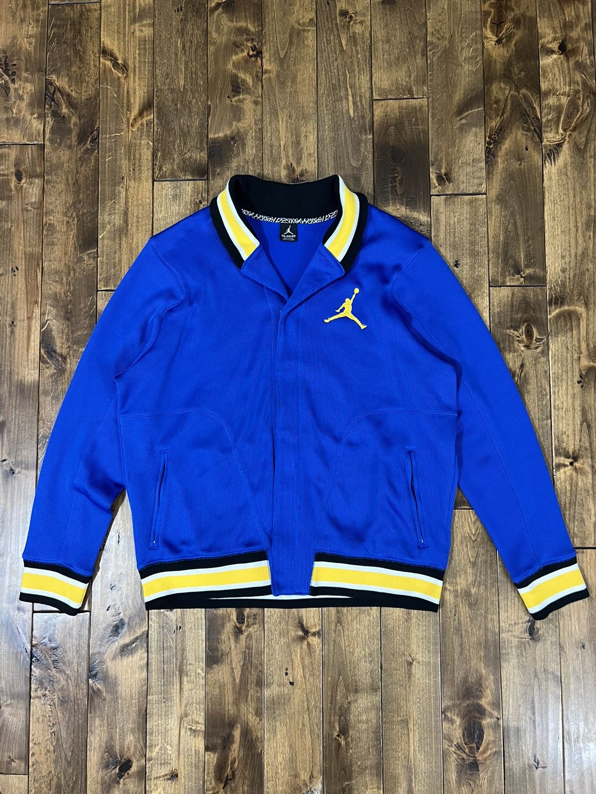 Jordan Brand × Vintage Vintage Jordan Cardigan Sweater Size US XXL / EU 58 / 5 - 2 Thumbnail