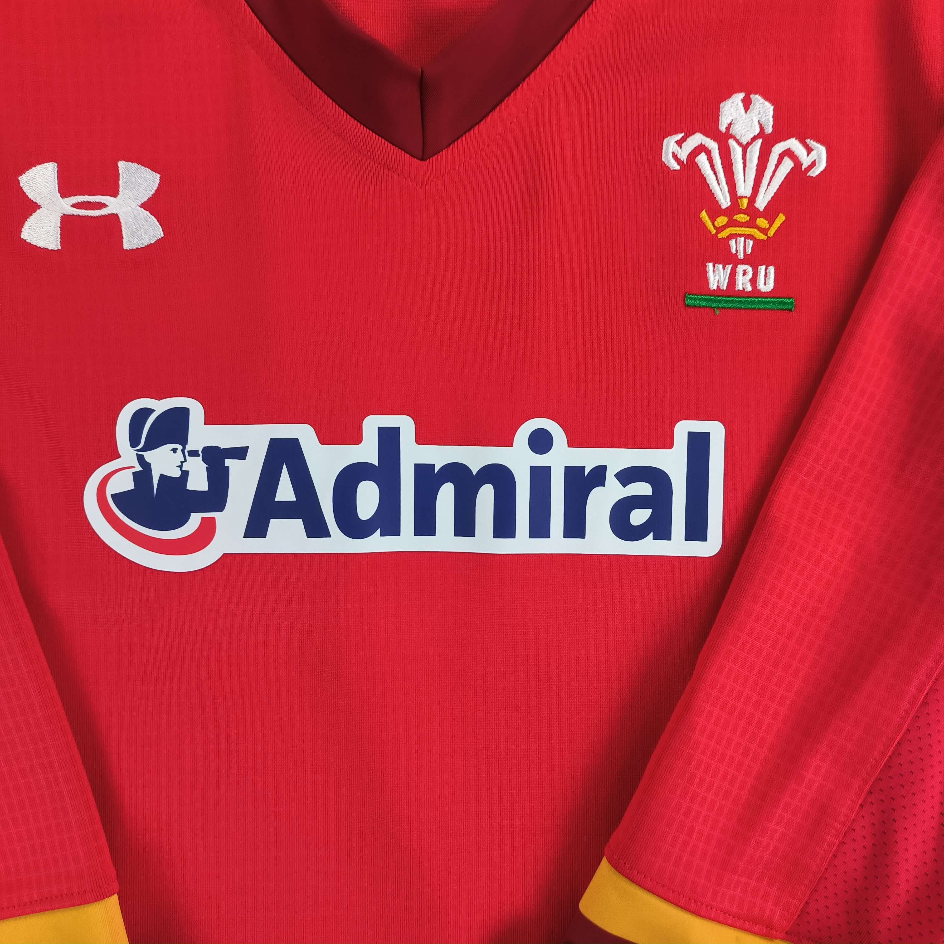 Under Armour NEW Wales 2015-16 Under Armour home rugby jersey size S Size US S / EU 44-46 / 1 - 3 Thumbnail