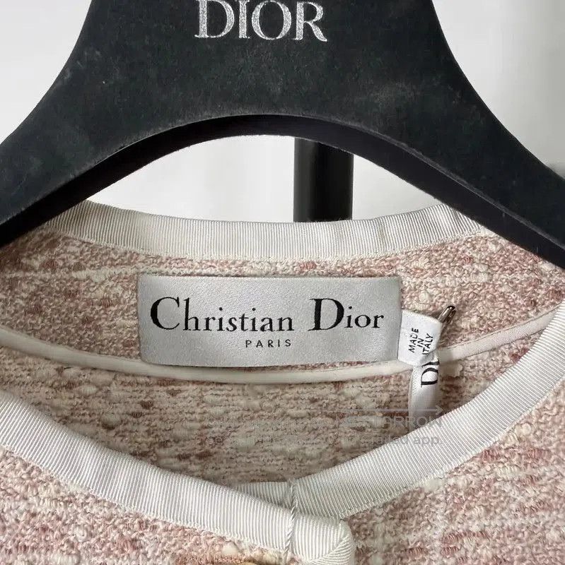 Dior Dior Color-Block Cotton Women's Cardigan . Size M / US 6-8 / IT 42-44 - 7 Thumbnail