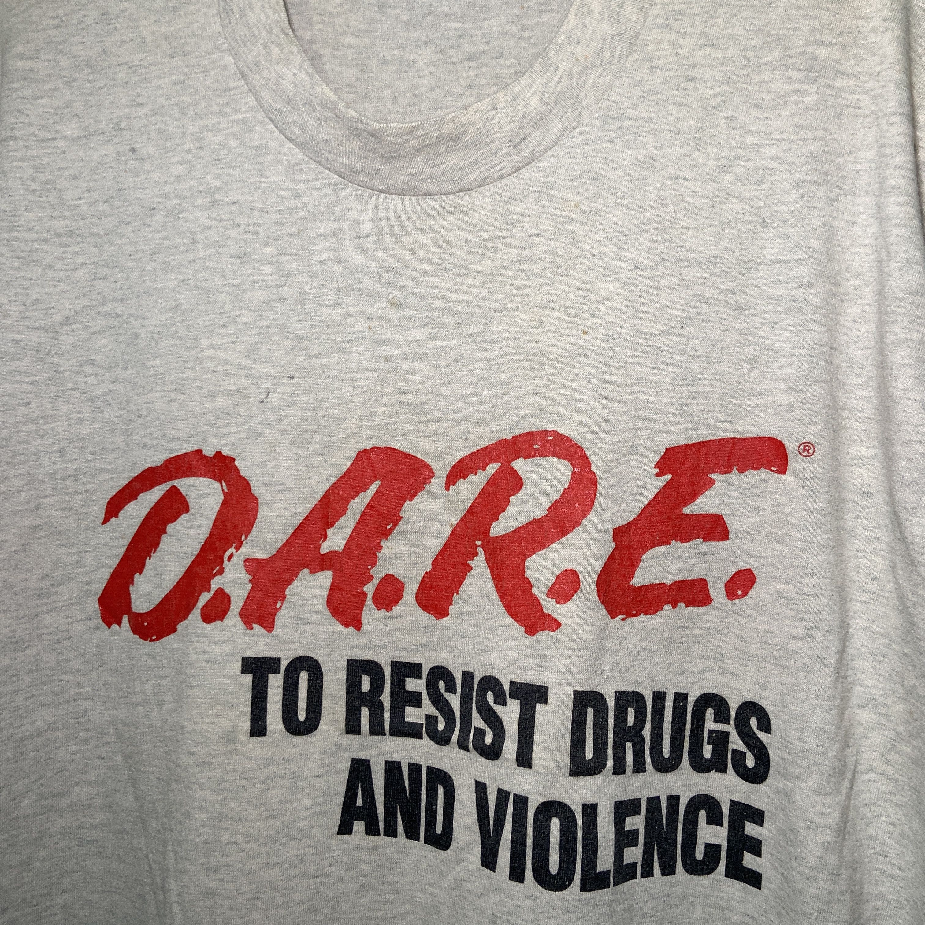 Fruit Of The Loom × Vintage Vintage DARE To Resist Drugs and Violence Size US L / EU 52-54 / 3 - 4 Thumbnail