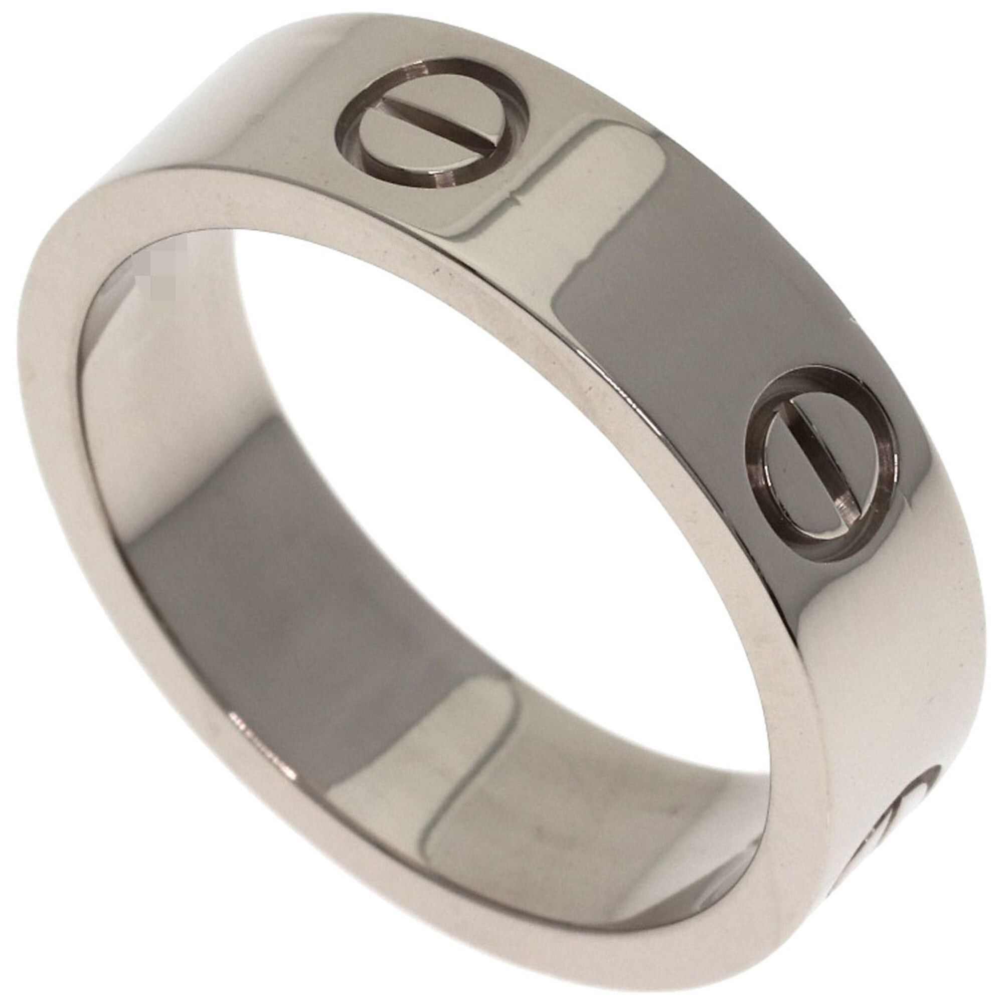 Cartier Cartier Love Ring #60, 18K White Gold, Women's Ring, CARTIER Size ONE SIZE - 1 Thumbnail