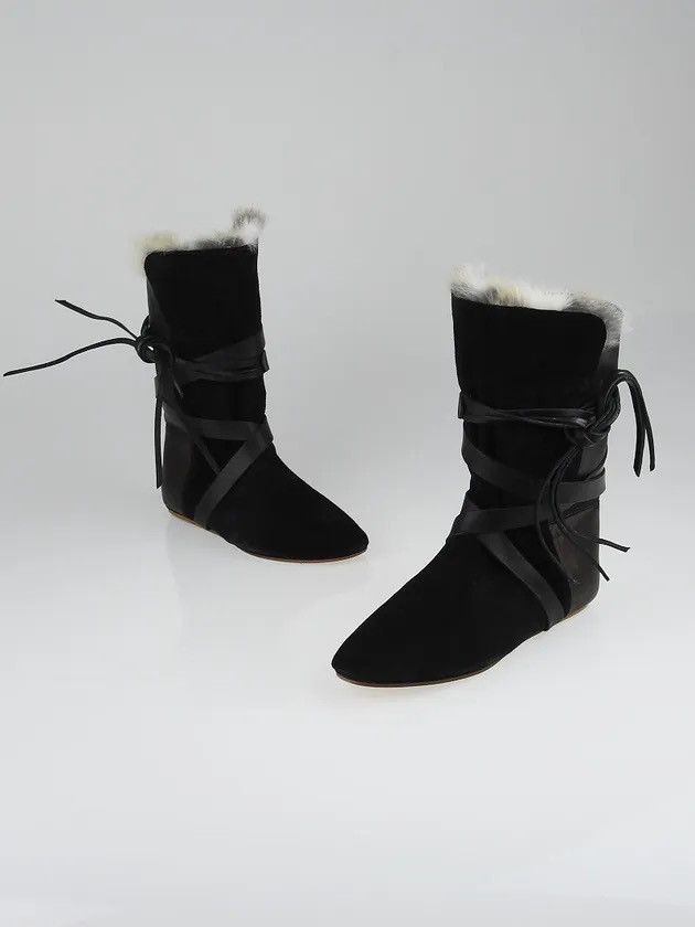 Isabel Marant Isabel Marant Nia Flat Boots Size US 11 / IT 41 - 3 Thumbnail