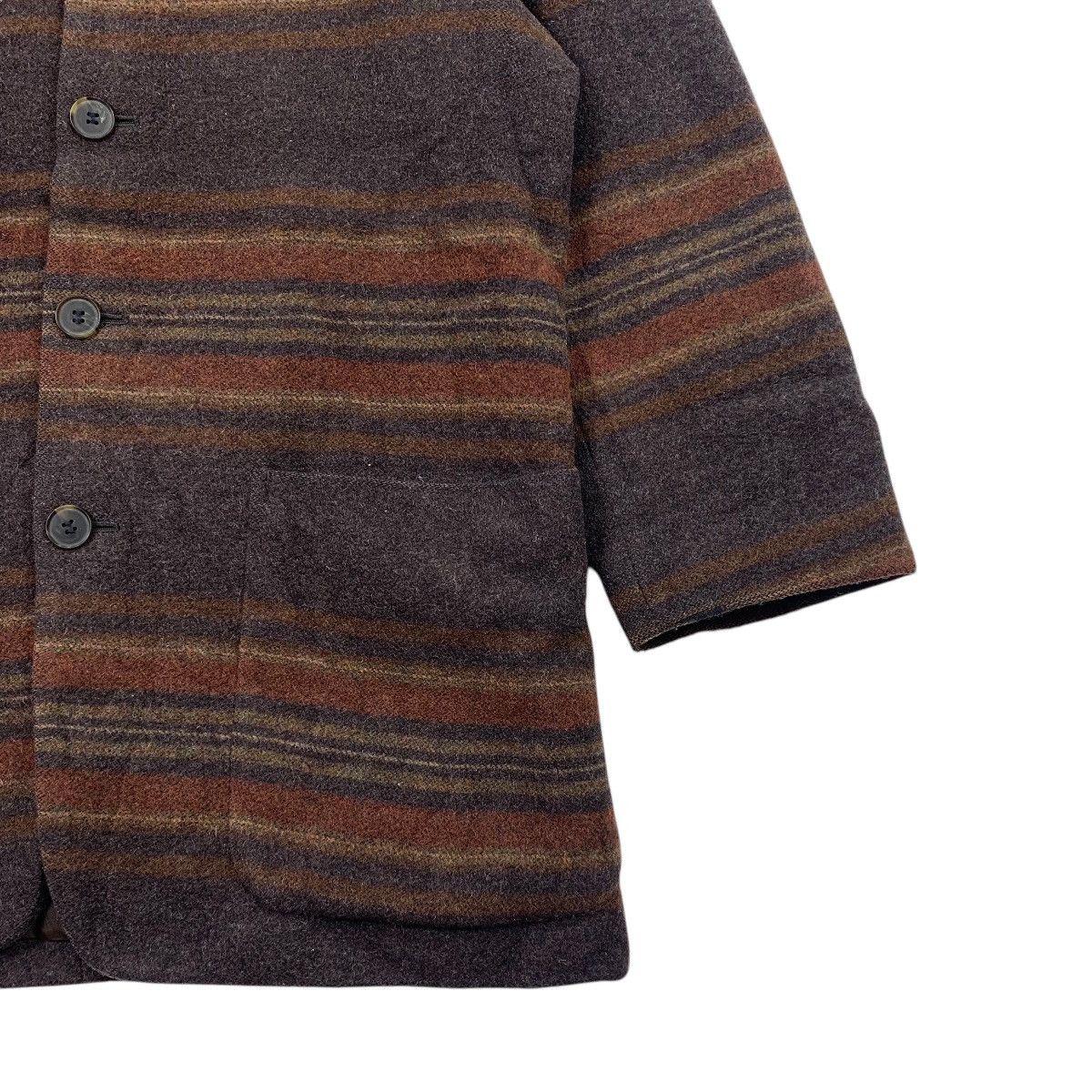 Japanese Brand × Melrose × Vintage Vintage MEN’S MELROSE Japanese Brand Wool Overcoat Jacket Size US L / EU 52-54 / 3 - 6 Thumbnail