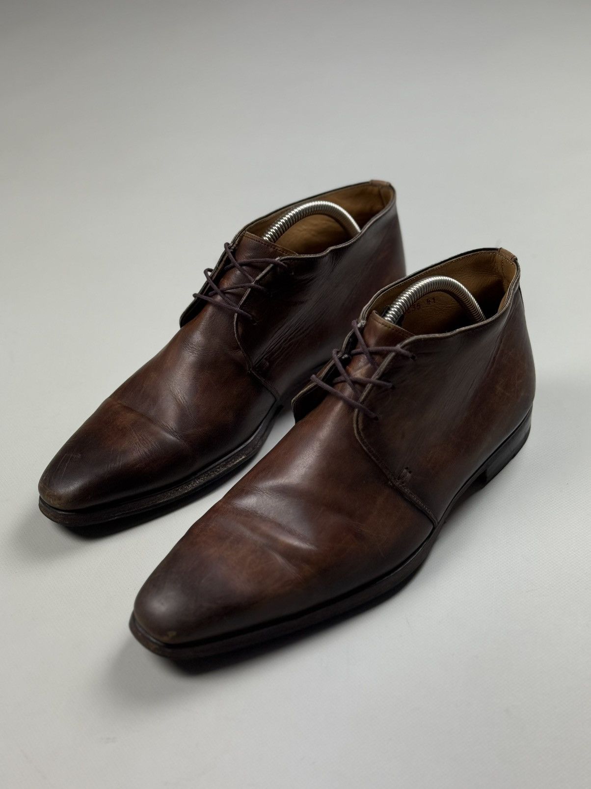 Magnanni Magnanni Men’s Leather Chukka Boots Shoes Size 41 / US 8 Size US 8 / EU 41 - 12 Thumbnail