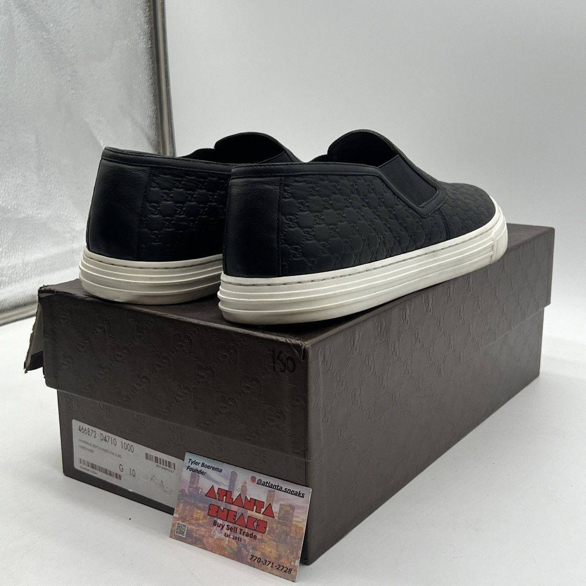 Gucci Gucci slip on black Size US 10 / EU 43 - 5 Thumbnail