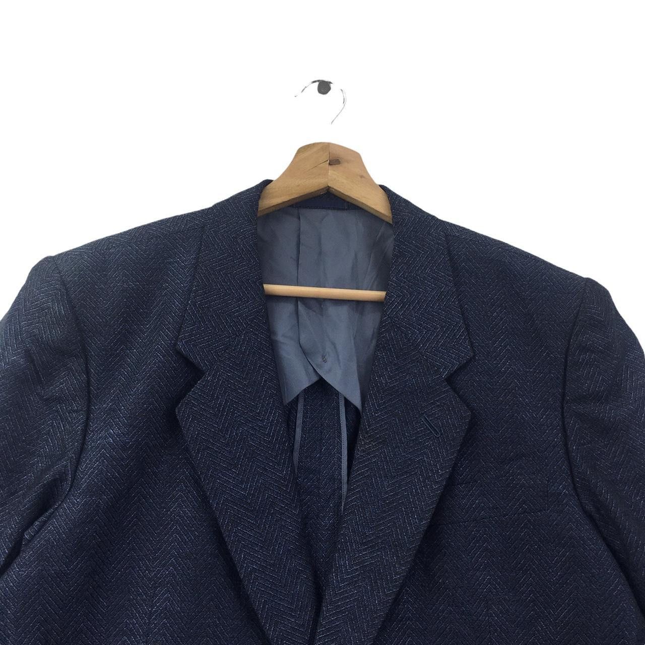 Playboy Vtg PLAYBOY COLLECTION BUNNY 2 Button Blue Blazer Sport Size US L / EU 52-54 / 3 - 2 Thumbnail