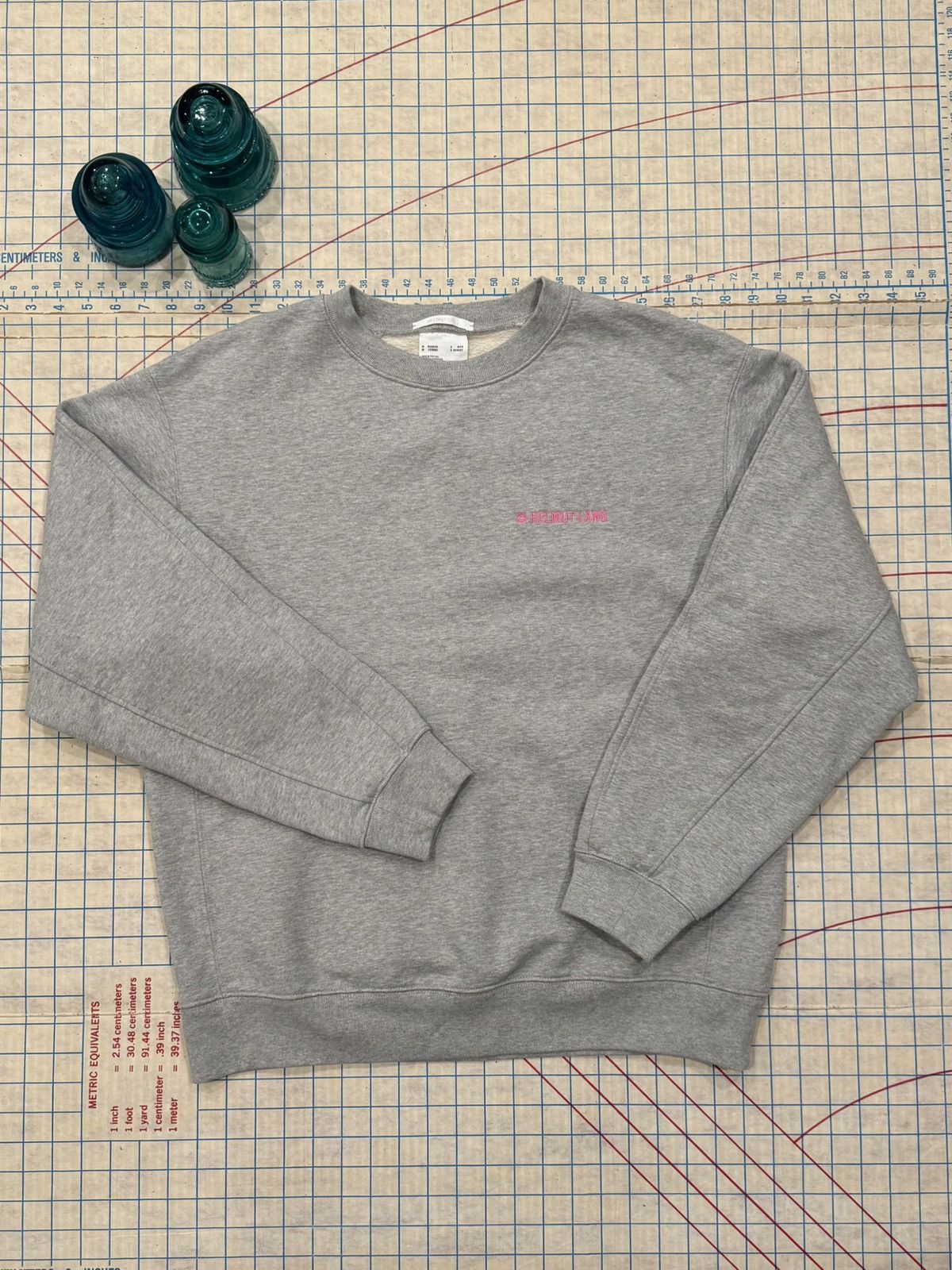 Helmut Lang Helmut Lang Spell Out Crewneck Unisex Sizing Mens S Womens M Size US S / EU 44-46 / 1 - 4 Thumbnail