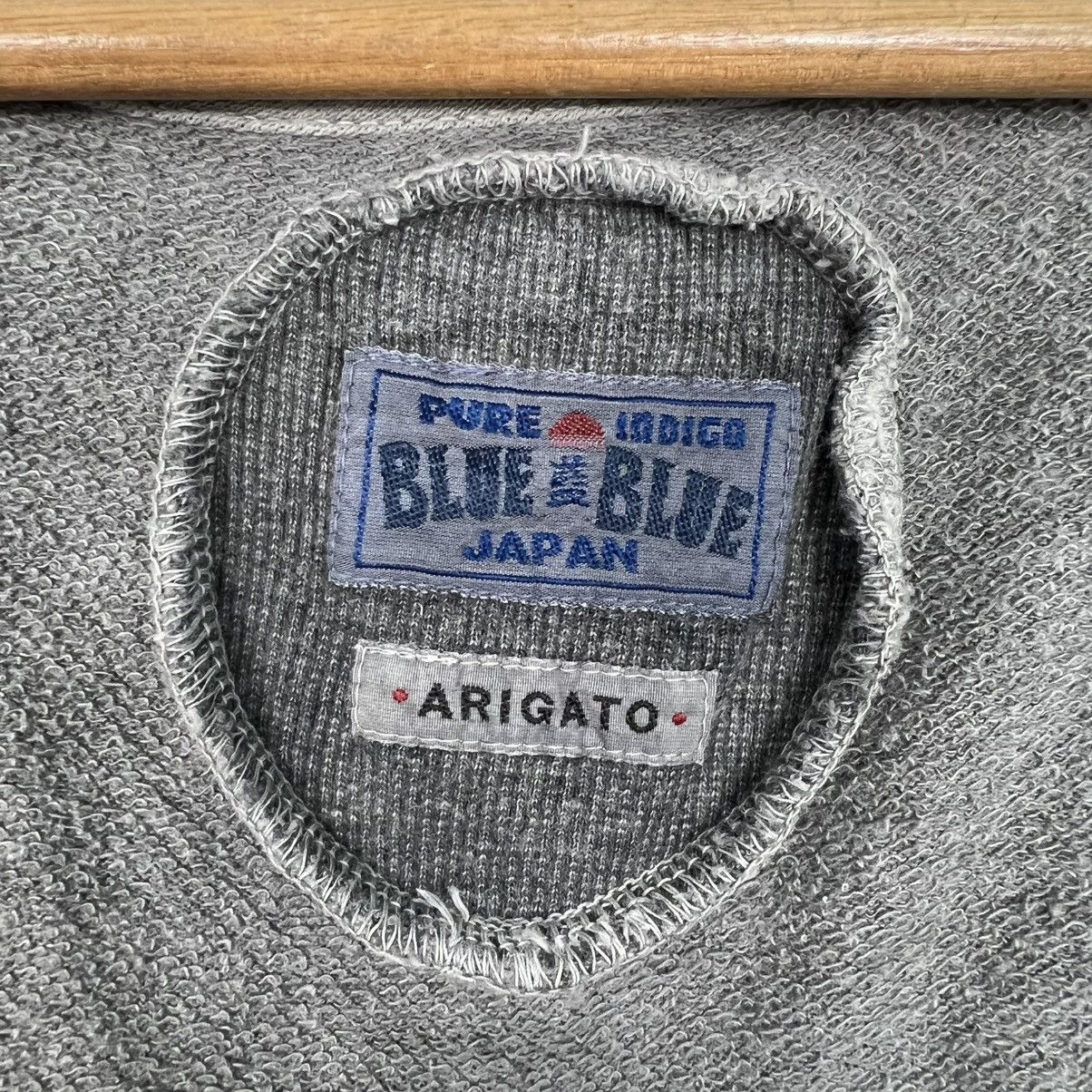 Blue Blue Japan Vintage BLUE BLUE JAPAN ARIGATO Zipper Hoodies #4281-C194 Size US M / EU 48-50 / 2 - 13 Thumbnail