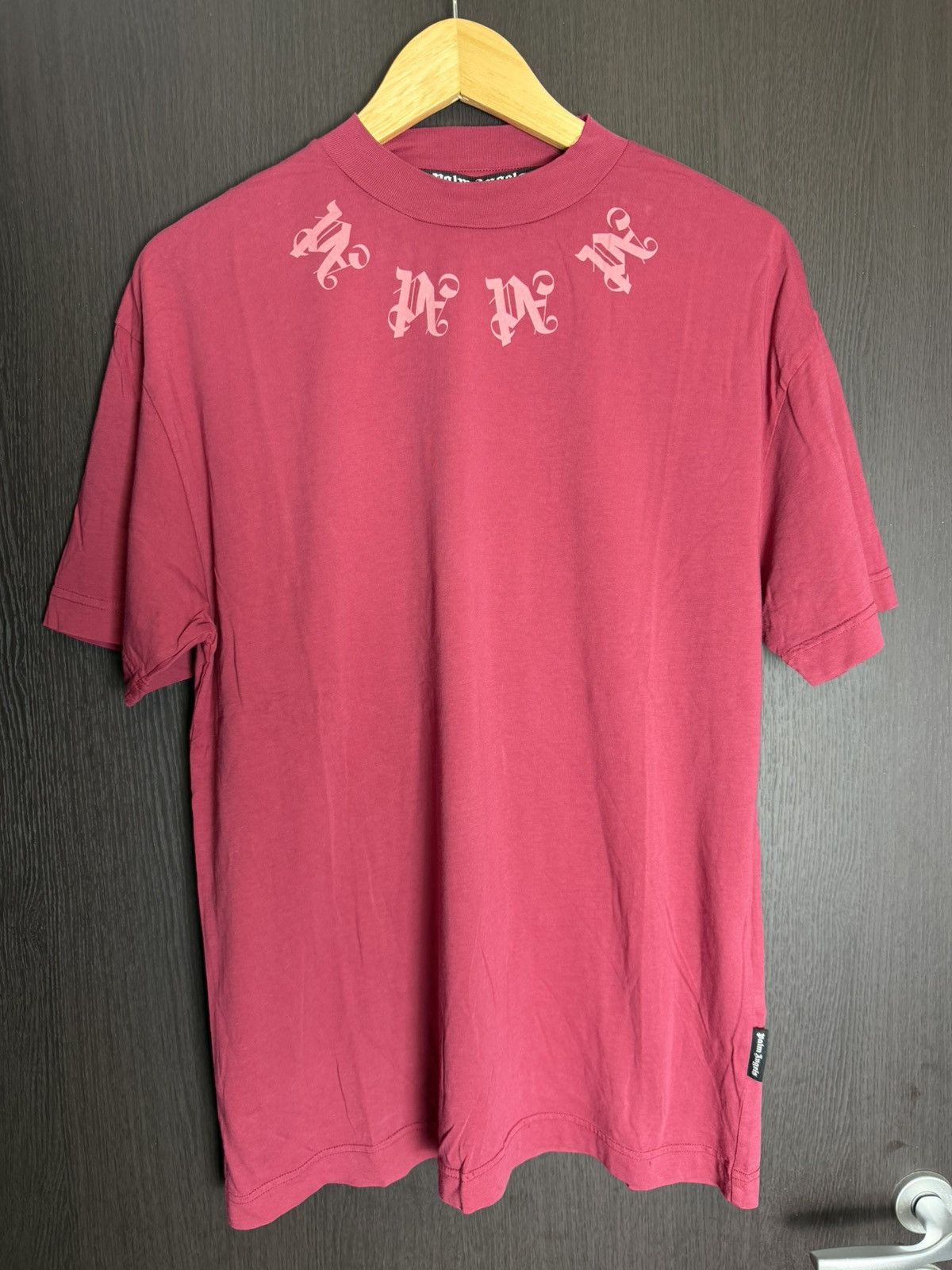 Palm Angels Palm Angels Statement Monogram T-shirt *NEW* Size US L / EU 52-54 / 3 - 7 Thumbnail