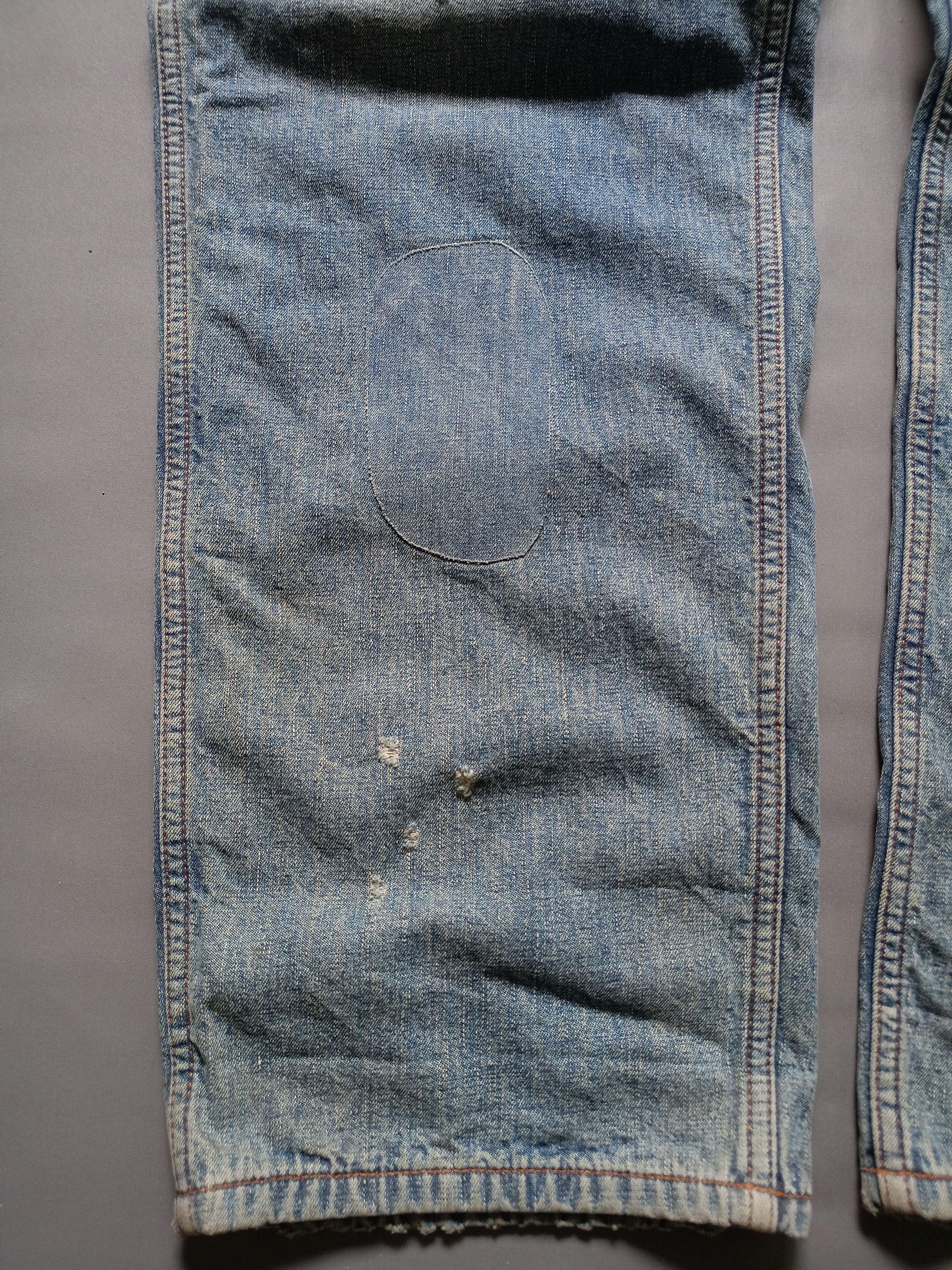 Etro Etro Distressed Baggy Denim Pants Size 28" / US 6 / IT 42 - 4 Thumbnail