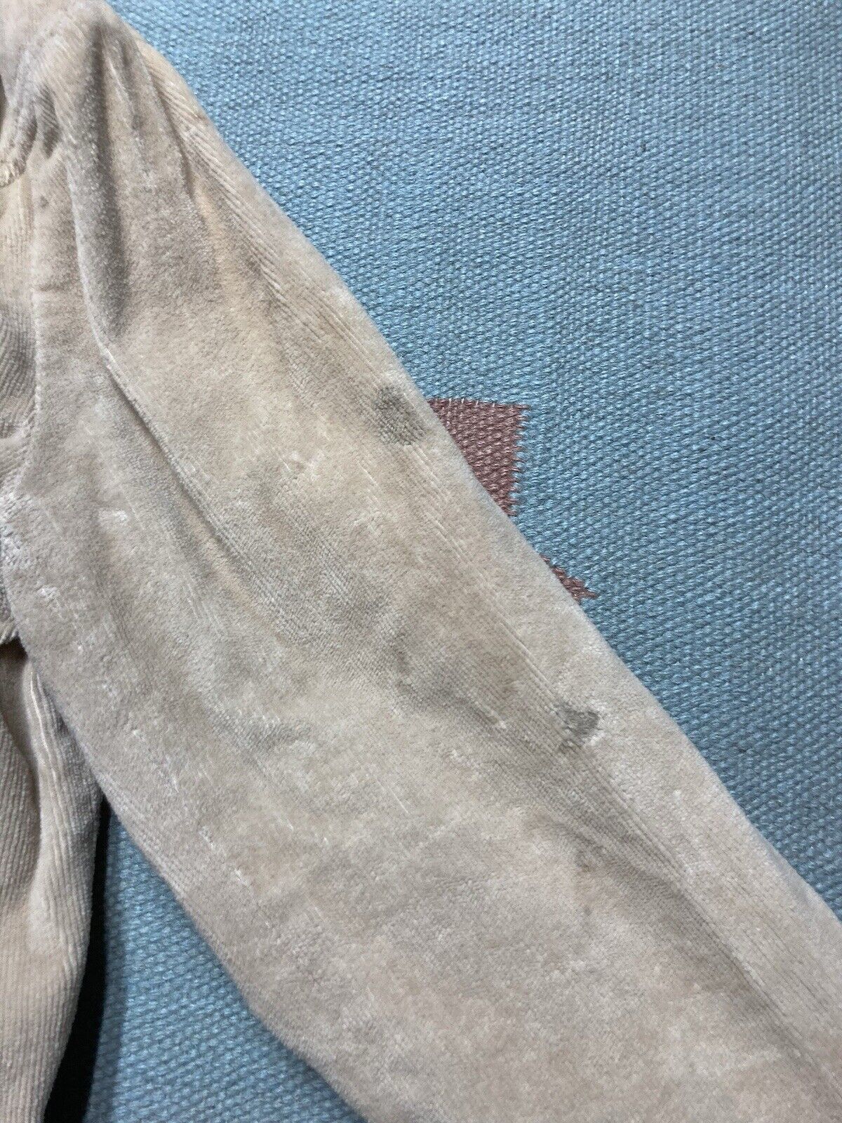 Vintage 60s corduroy jacket faux fur shawl collar penny lane women L Size L / US 10 / IT 46 - 3 Thumbnail