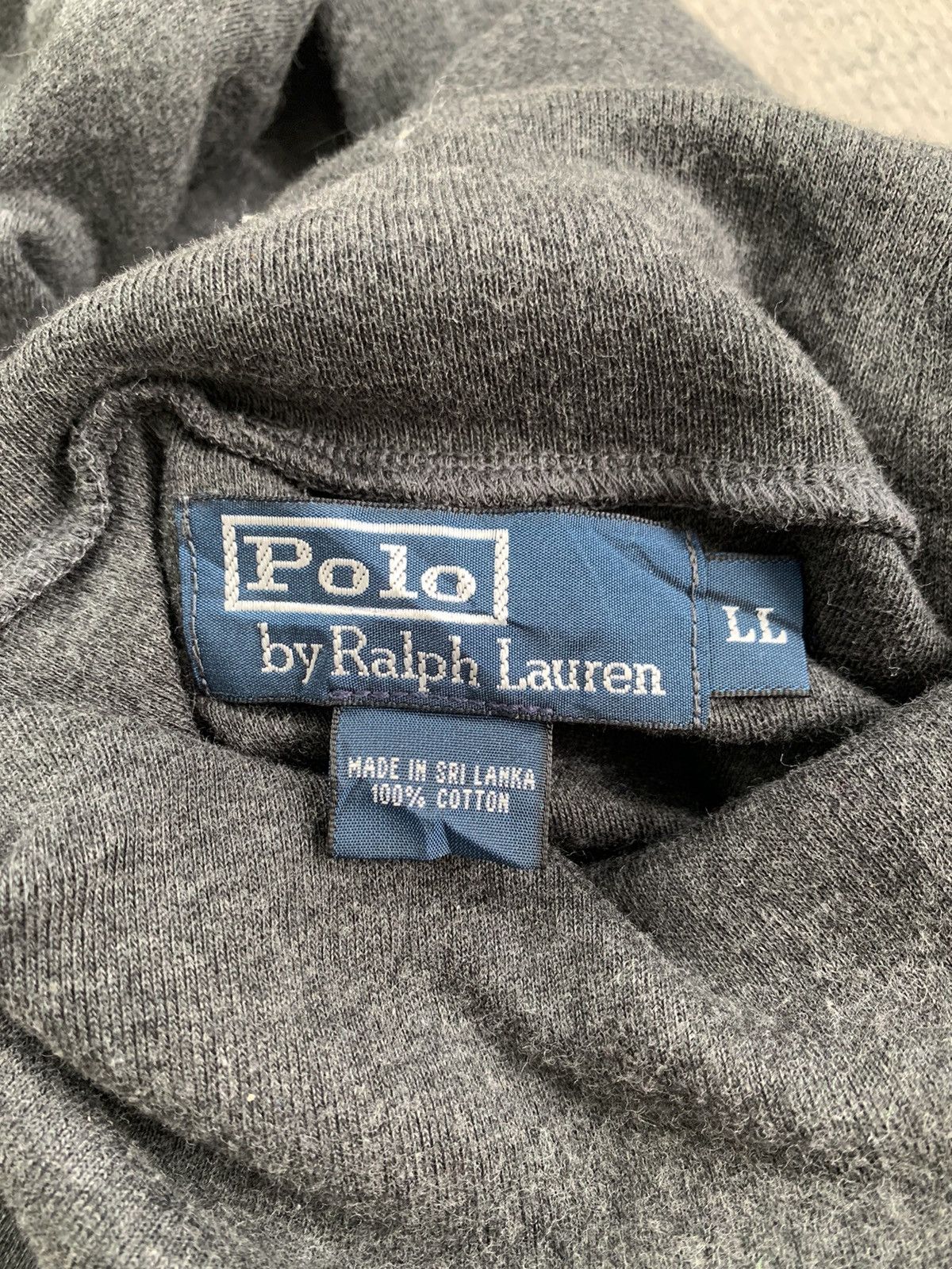Polo Ralph Lauren × Ralph Lauren × Vintage Vtg Polo by Ralph Lauren Sweat Turtleneck Size US L / EU 52-54 / 3 - 11 Thumbnail