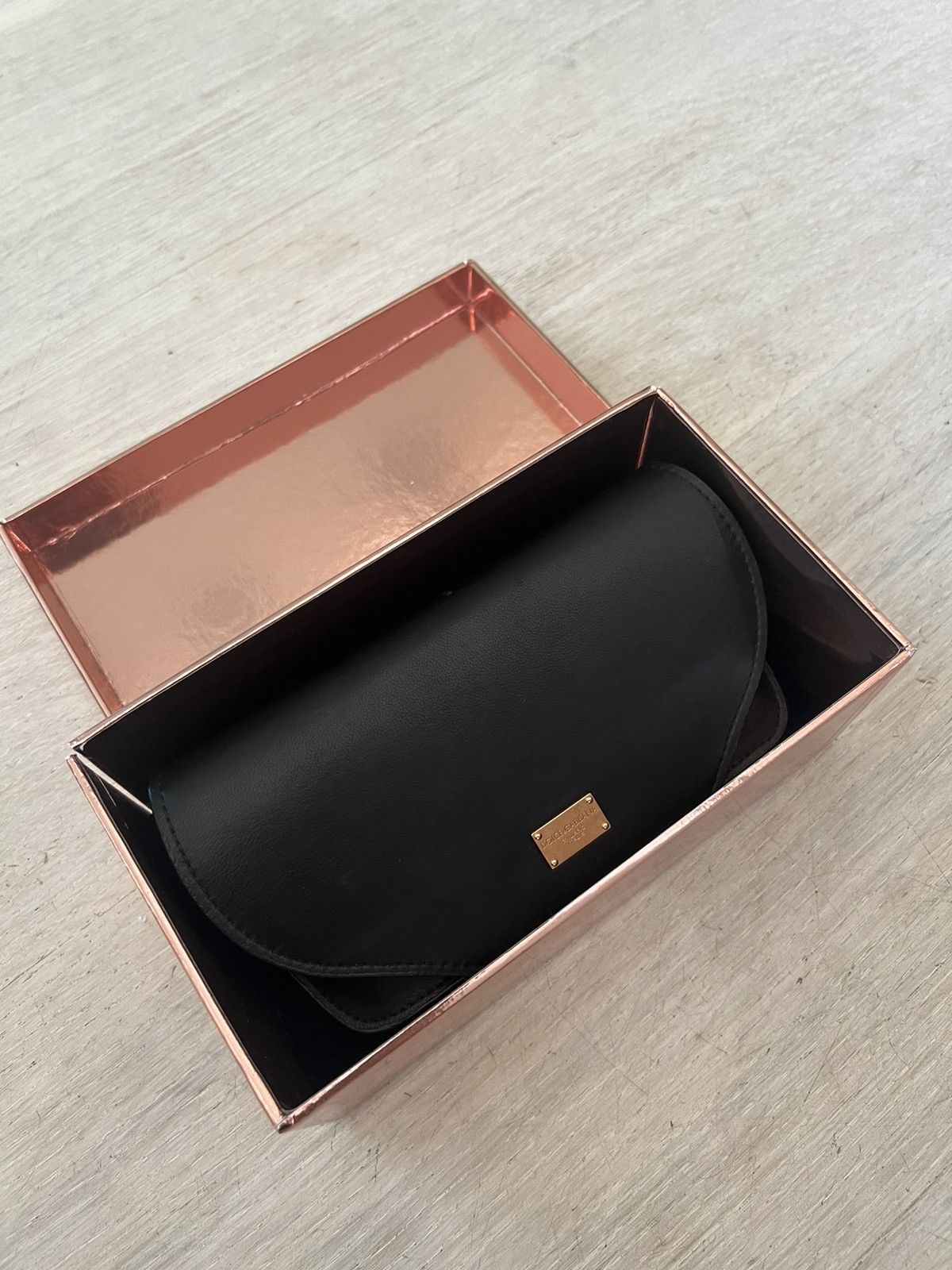 Dolce & Gabbana Dolce&Gabbana Sunglasses 18K plated rose gold Size ONE SIZE - 6 Thumbnail