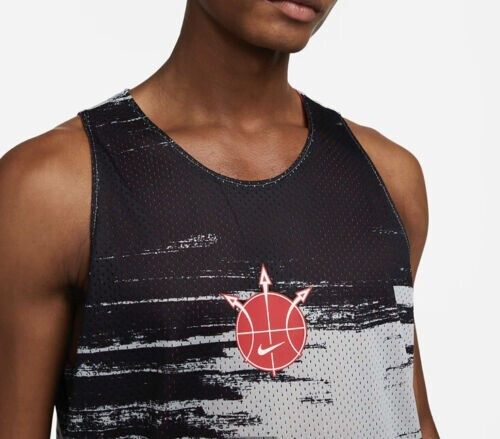 Nike Nike Men limited edition Mesh Reversible streetball jersey Size US L / EU 52-54 / 3 - 3 Thumbnail