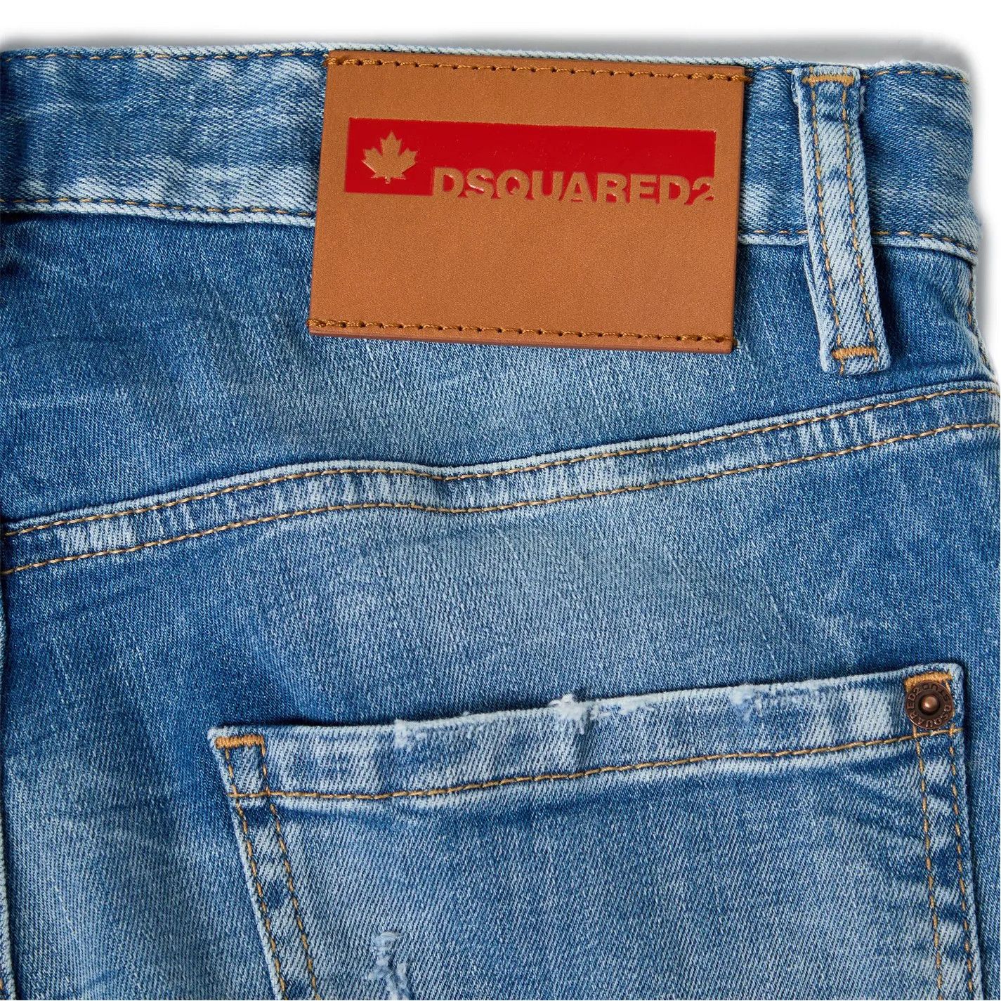 Dsquared2 o1g2r1mq0426 Cool Guy Slim Jeans in Light Blue Size US 40 / EU 56 - 4 Thumbnail