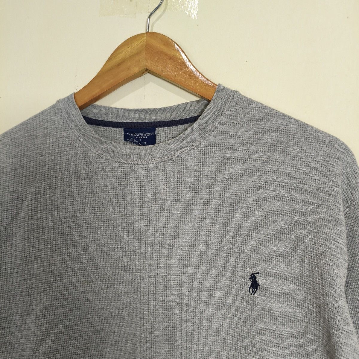Polo Ralph Lauren Polo Ralph Lauren Waffle-Knit Thermal Sleepwear Size US M / EU 48-50 / 2 - 2 Thumbnail