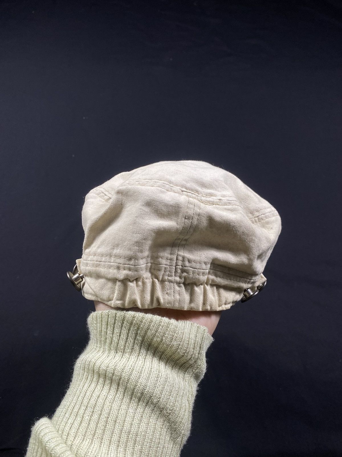 14th Addiction × If Six Was Nine × KMRii Gothic Studded Crazy Cadet Hats Distressed Size ONE SIZE - 5 Thumbnail