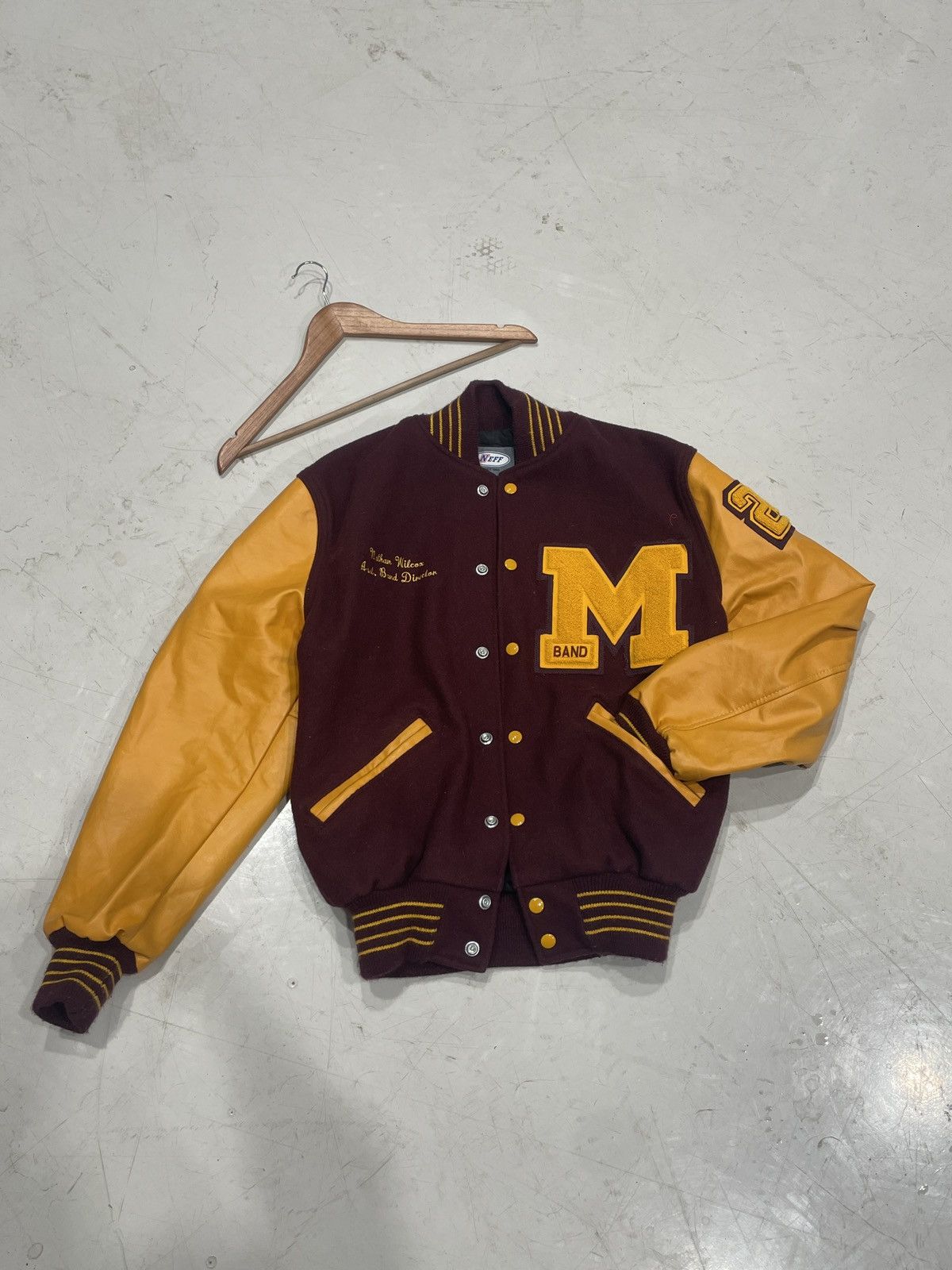 Vintage Vintage 80s Michigan State Varsity Jacket Size US M / EU 48-50 / 2 - 1 Thumbnail