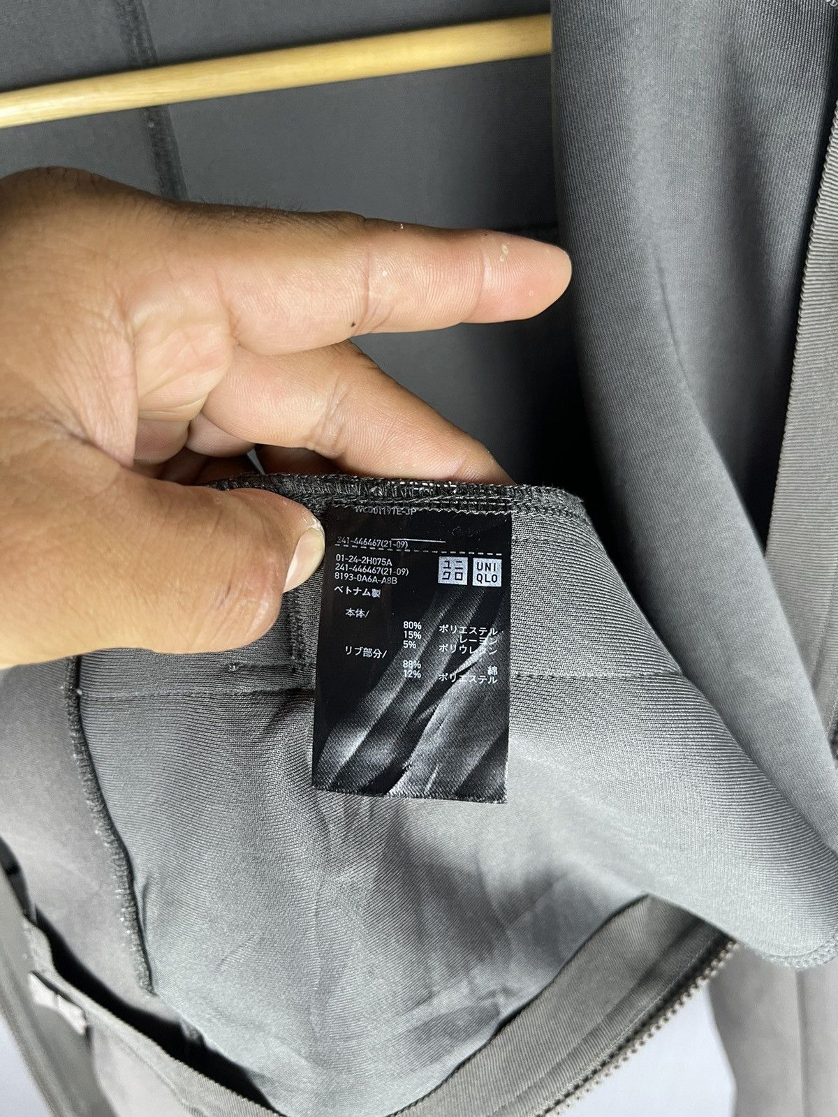 Jil Sander × Uniqlo Jil Sander X Uniqlo Japanese Designer Zipper Hoodie Size US M / EU 48-50 / 2 - 8 Thumbnail