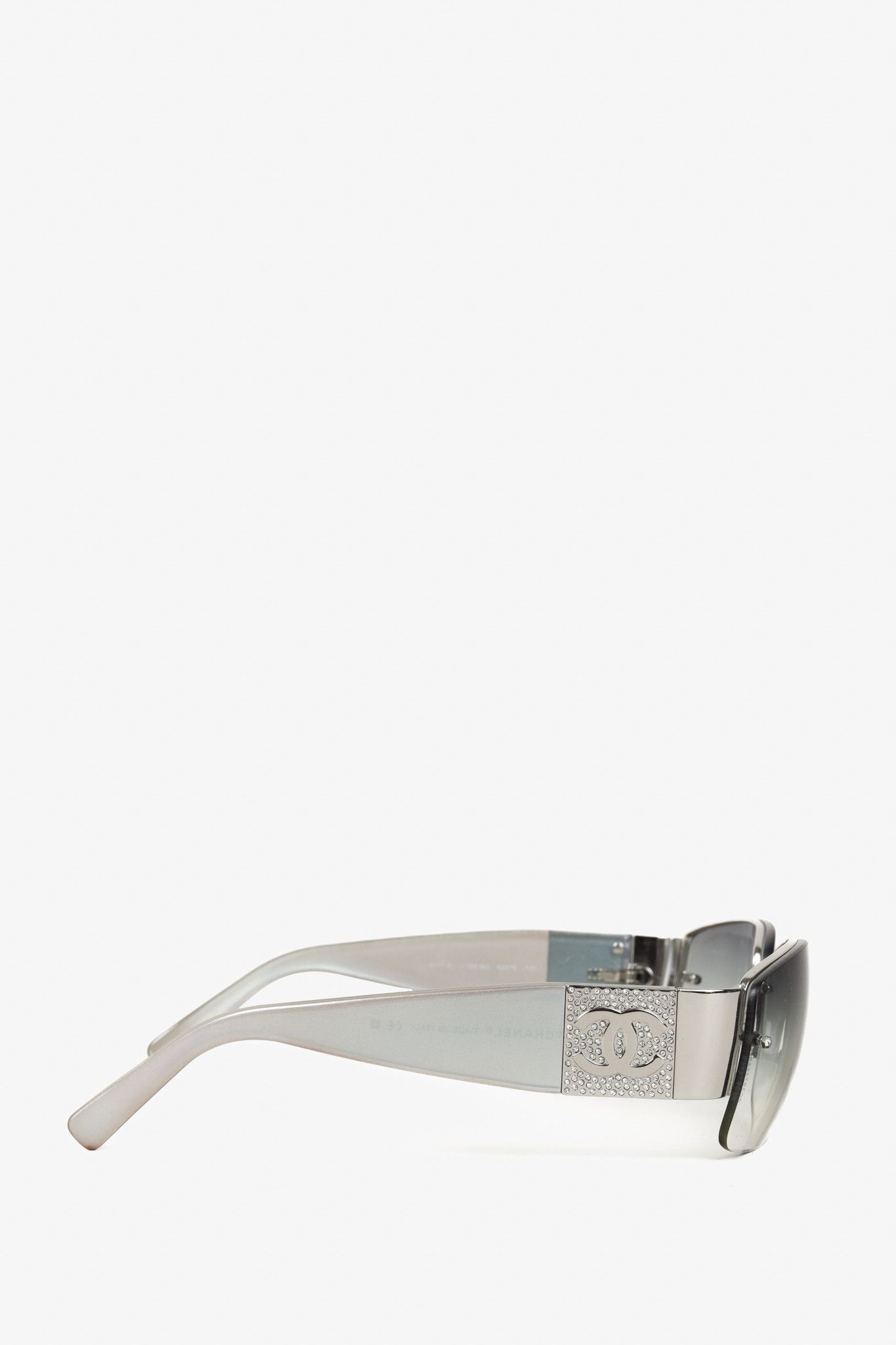 Chanel Chanel Iridescent CC Logo Square Sunglasses Size ONE SIZE - 4 Thumbnail