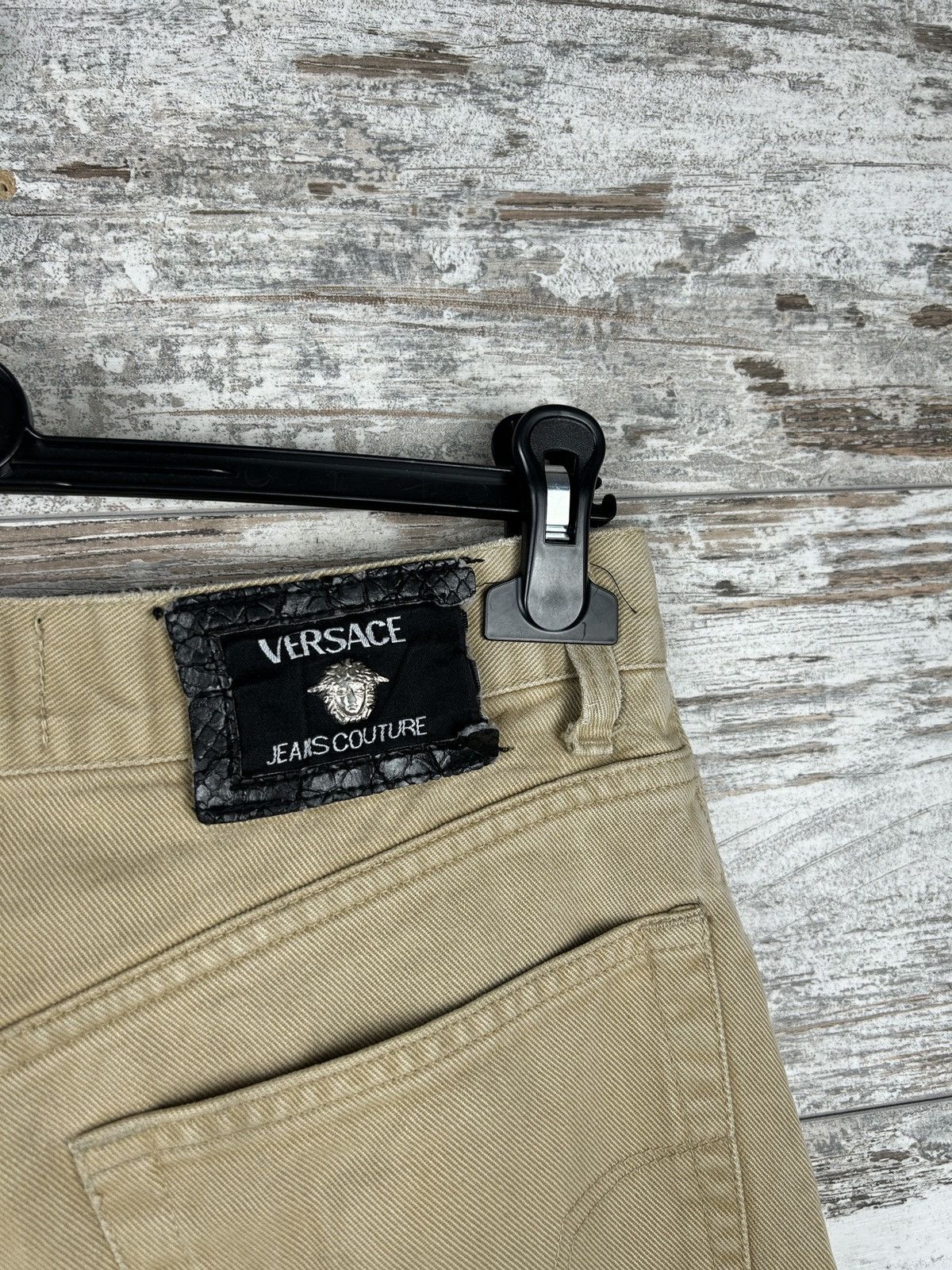 Versace × Versace Jeans Couture × Vintage Mens Vintage Versace jeans couture denim distressed y2k rare Size US 32 / EU 48 - 16 Thumbnail
