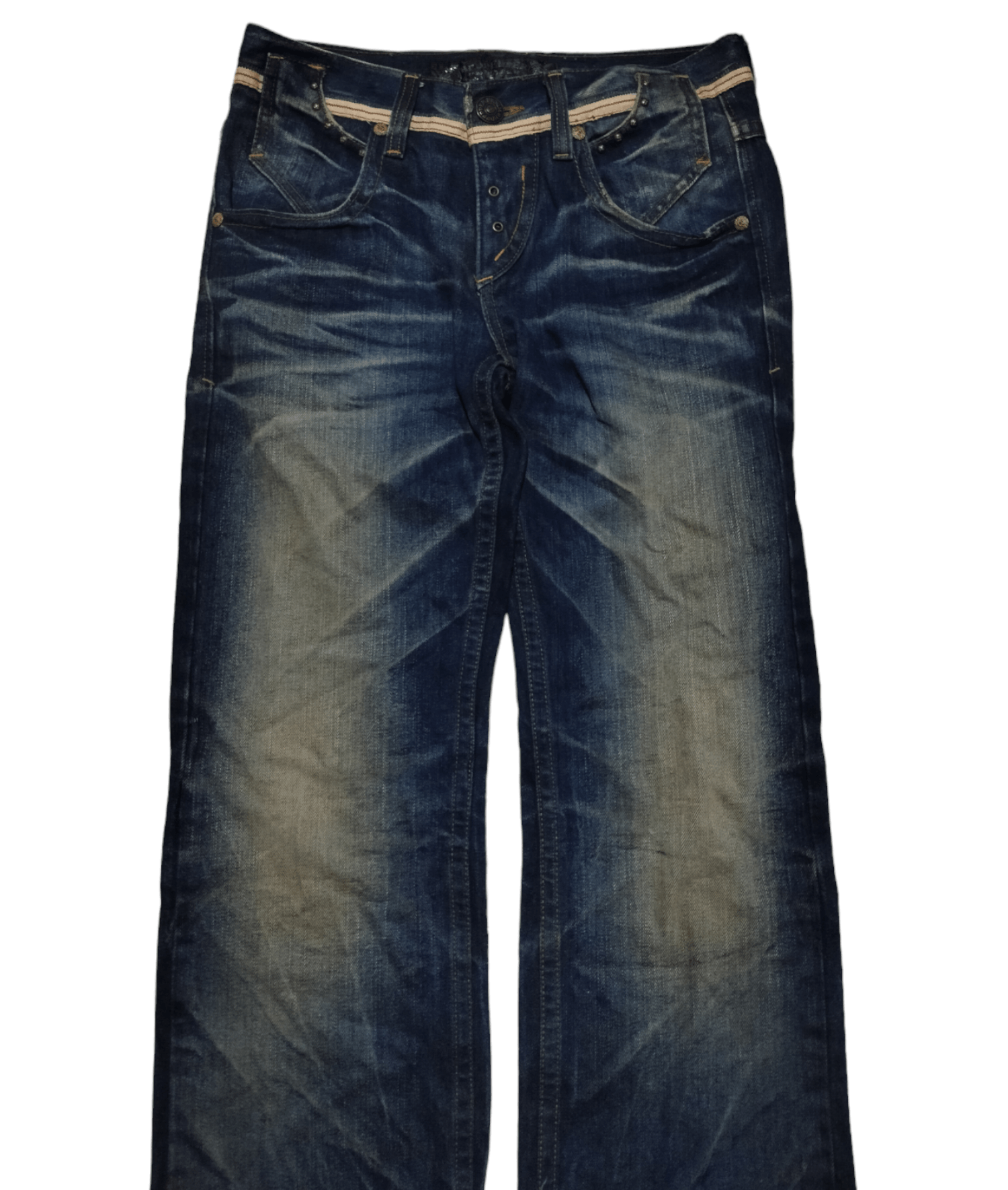 KMRii Red Pepper wash whisker Denim Size US 31 - 7 Thumbnail