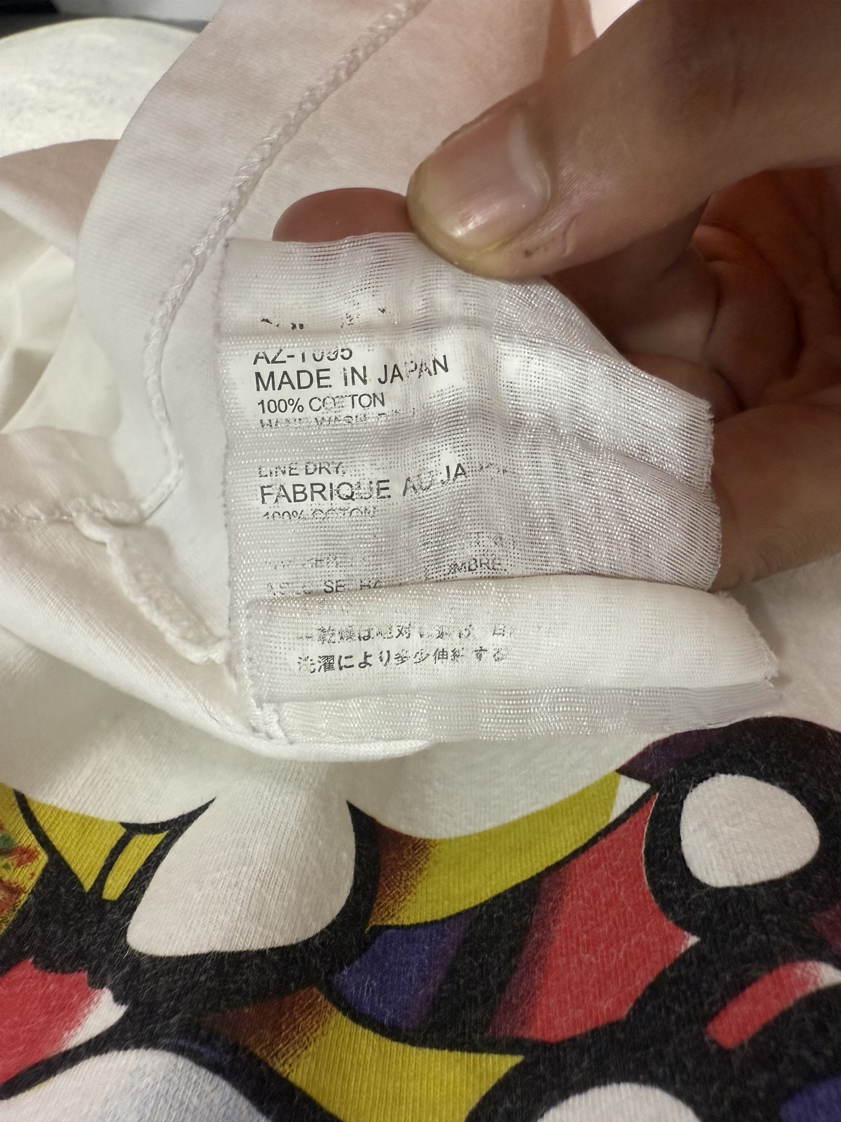 Comme des Garcons Comme Des Garcons Merry Happy Crazy Colour Tshirt Size M / US 6-8 / IT 42-44 - 5 Thumbnail