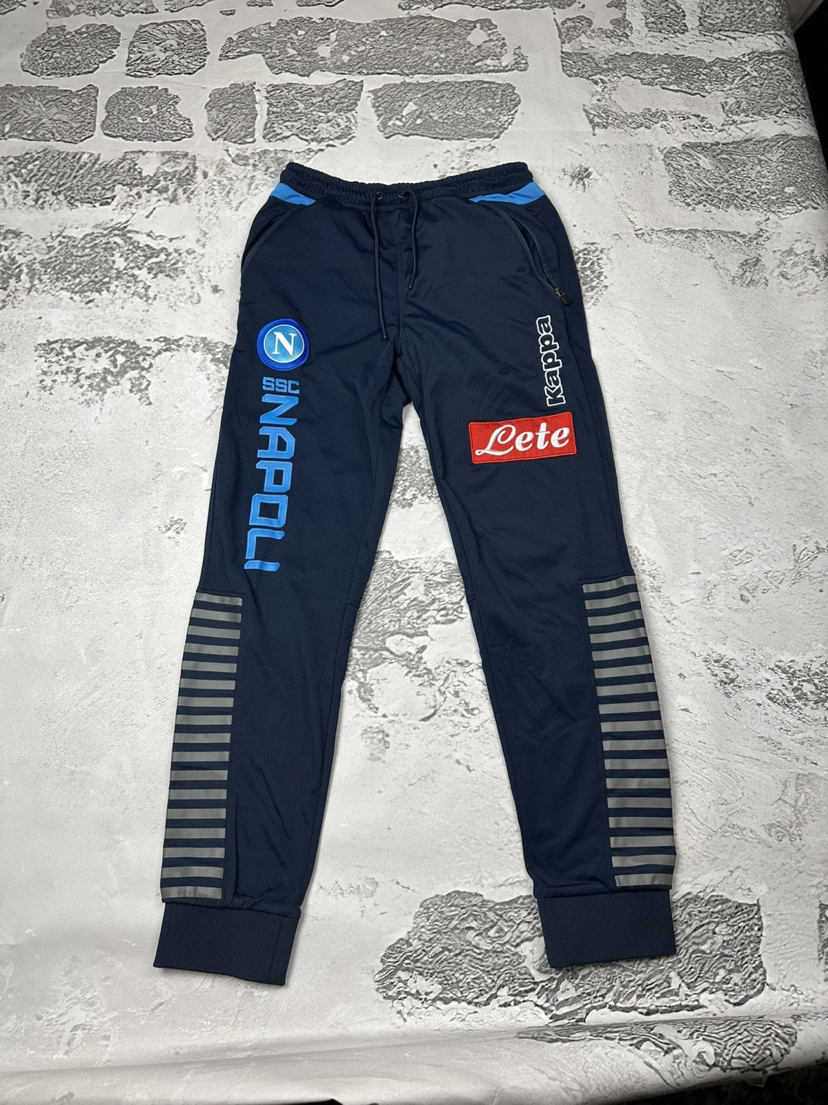 Kappa Kappa Napoli Track sweatpants football blokecore Size US 30 / EU 46 - 1 Thumbnail