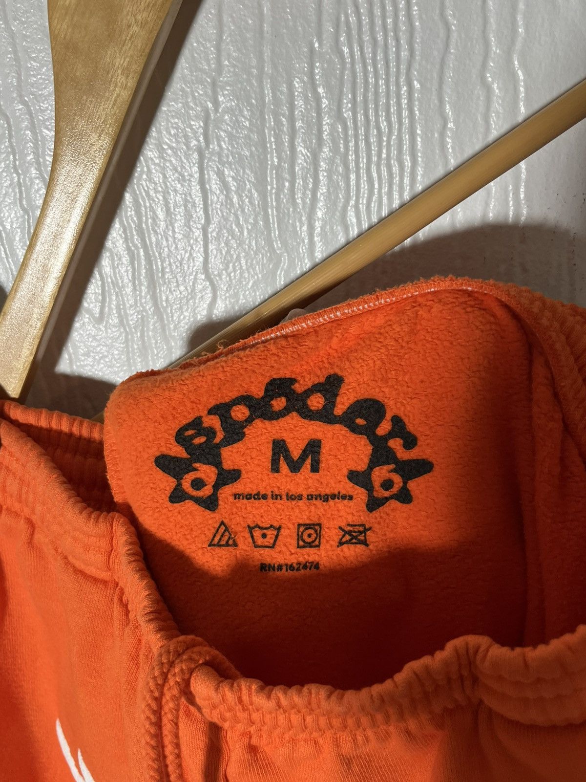 Young Thug SS24 Sp5der Legacy Sweatpants Joggers Orange Mens Medium Size US 30 / EU 46 - 3 Thumbnail