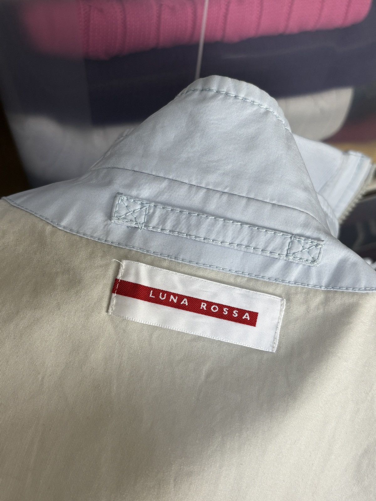 Prada × Vintage Prada Luna Rossa Baby Blue Vintage Yachting Vest Size M / US 6-8 / IT 42-44 - 8 Thumbnail