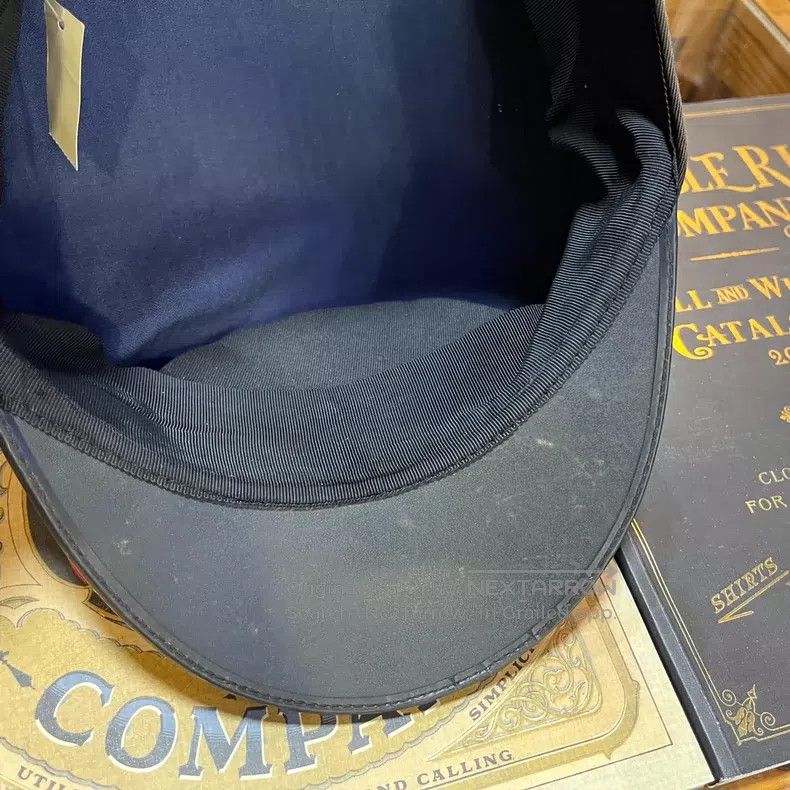 RRL Ralph Lauren RRL Ralph Lauren Original year American-made leather cap w Size ONE SIZE - 5 Thumbnail