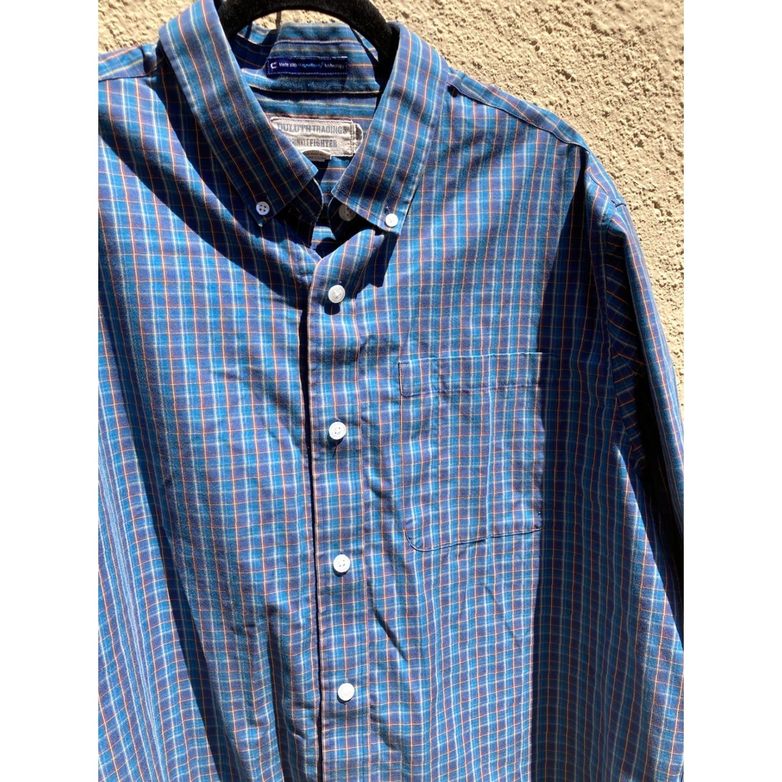Duluth Trading Company Duluth Trading Co Multicolor Plaid LS Flannel Shirt Men’s L Cotton Wrinkle Free Size US L / EU 52-54 / 3 - 7 Thumbnail
