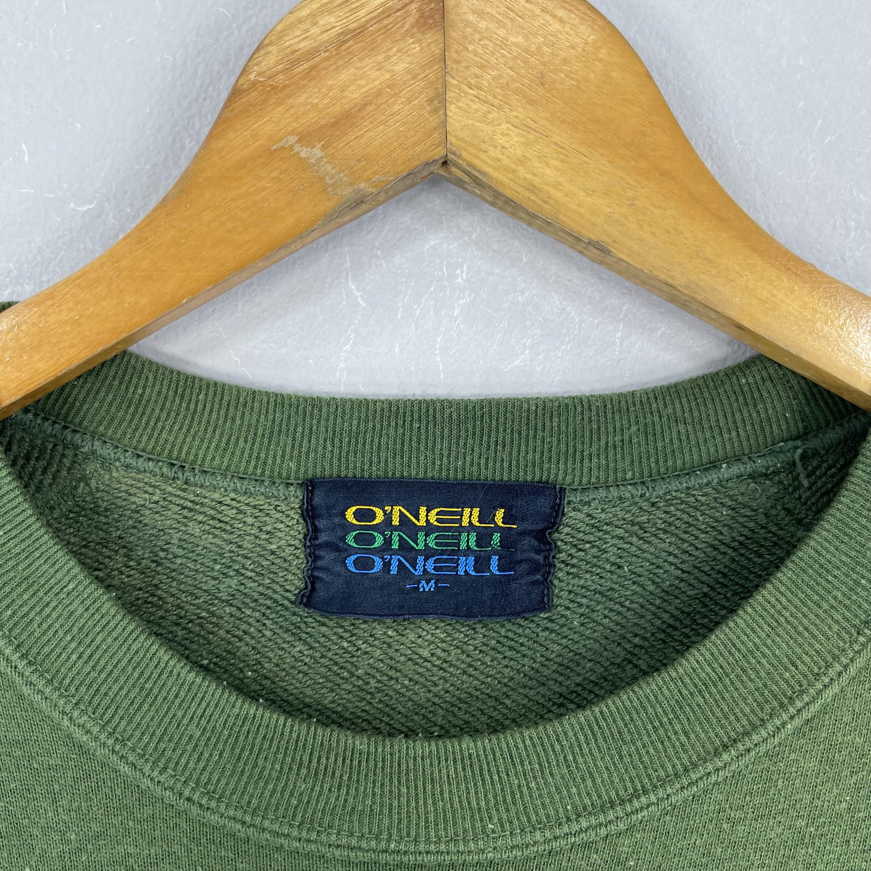 O'Neill Vintage 90s ONEILL Spellout Embroidery Sun Faded Sweatshirt Size US M / EU 48-50 / 2 - 4 Thumbnail