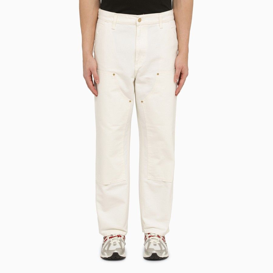 image of Carhartt Wip O1D2Blof0324 Pant In White, Men's (Size 36)