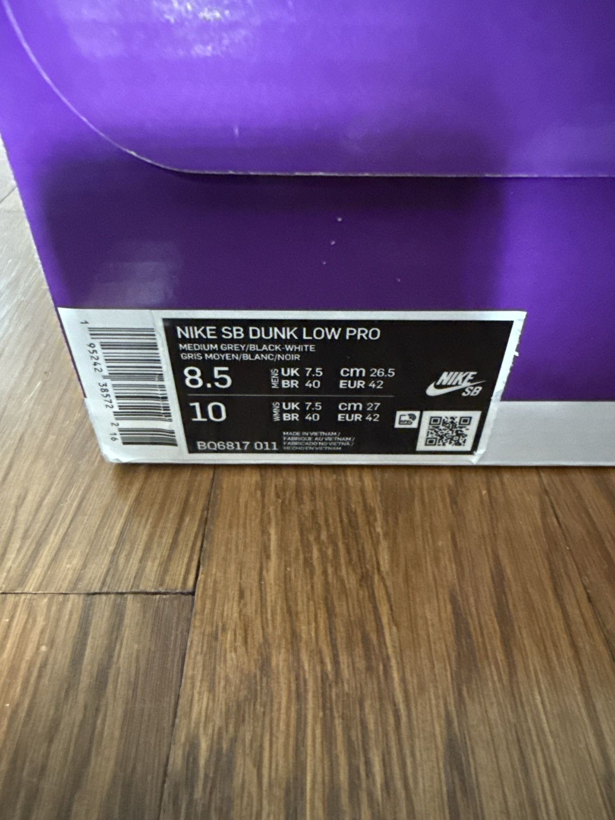 Nike Nike Dunk SB Chlorophyll Size US 8.5 / EU 41-42 - 8 Thumbnail