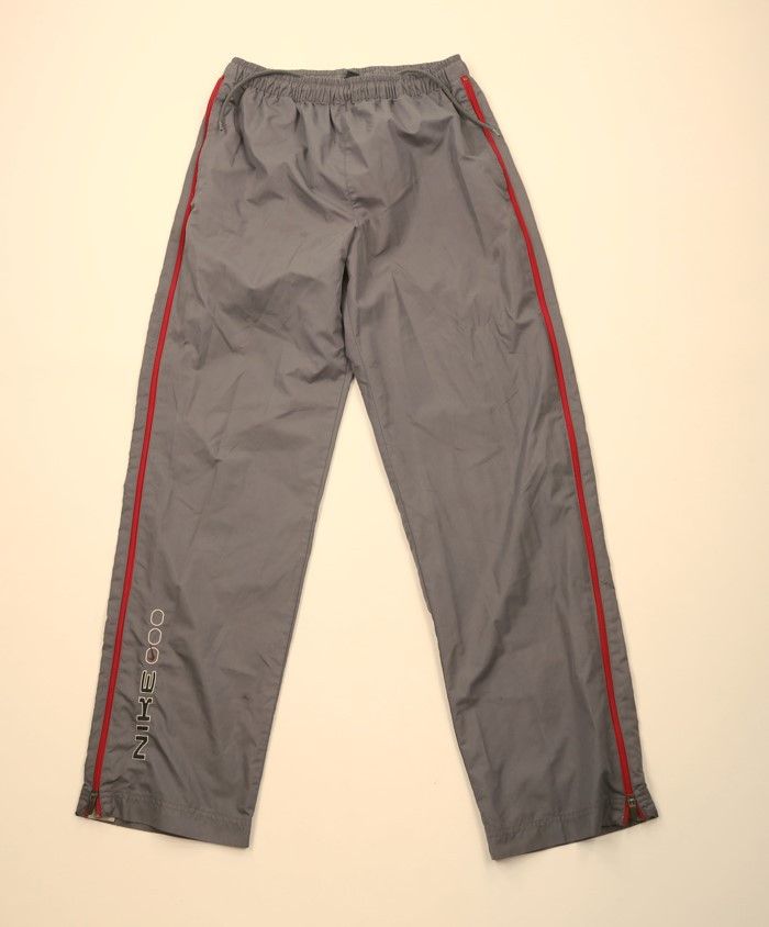 Nike × Vintage Vintage Nike Scott Mini Swoosh Wide Leg Windbreaker Pants Size US 36 / EU 52 - 1 Thumbnail