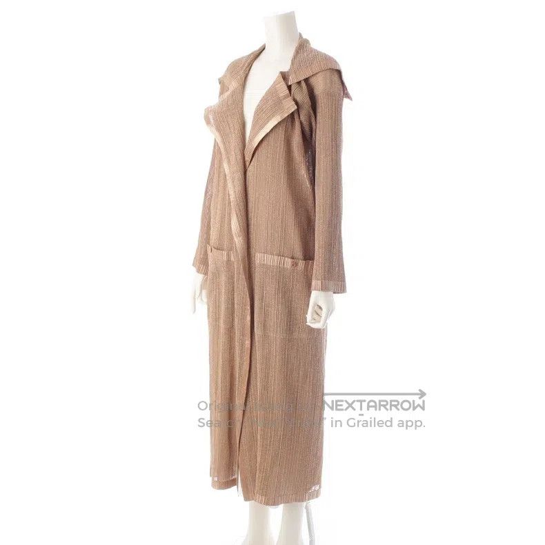 Issey Miyake Issey Miyake Brown Coat Size M / US 6-8 / IT 42-44 - 3 Thumbnail
