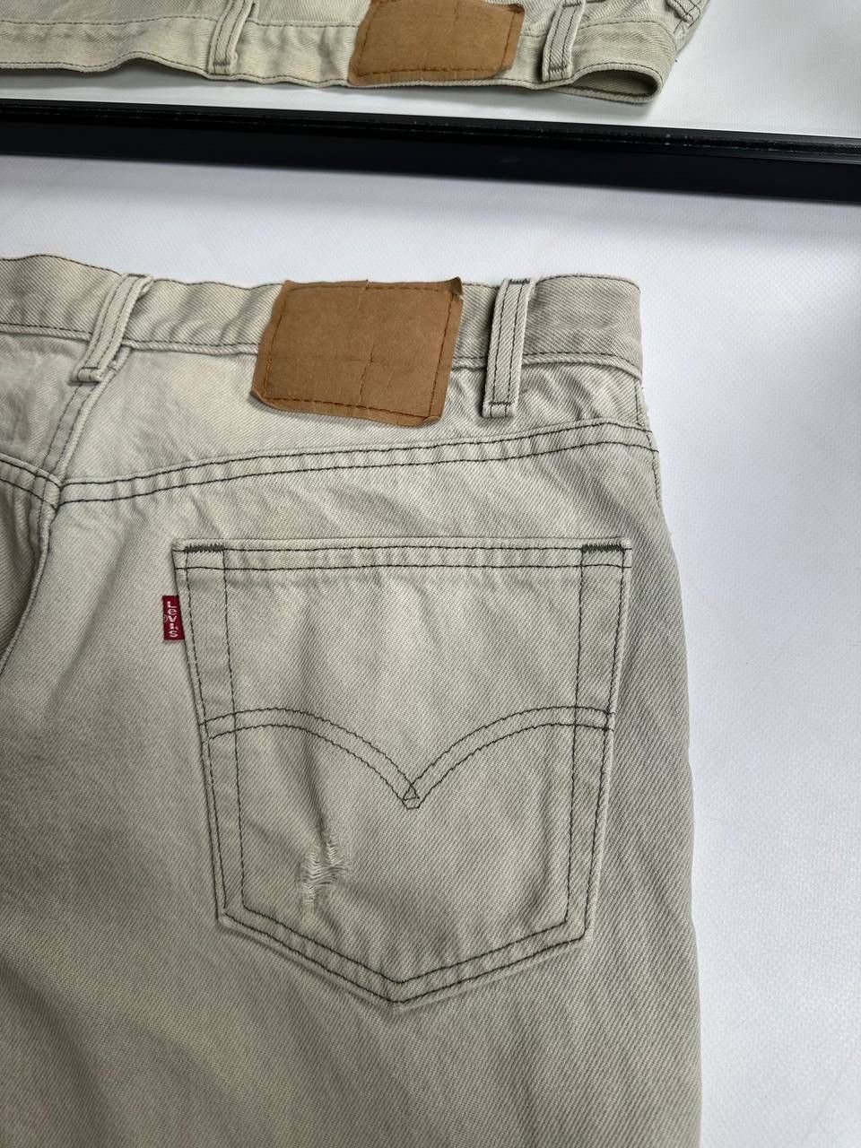 Levi's 🔥GRAIL Vintage True 90s Levis Dirty Washed Faded Jeans Size US 32 / EU 48 - 13 Thumbnail