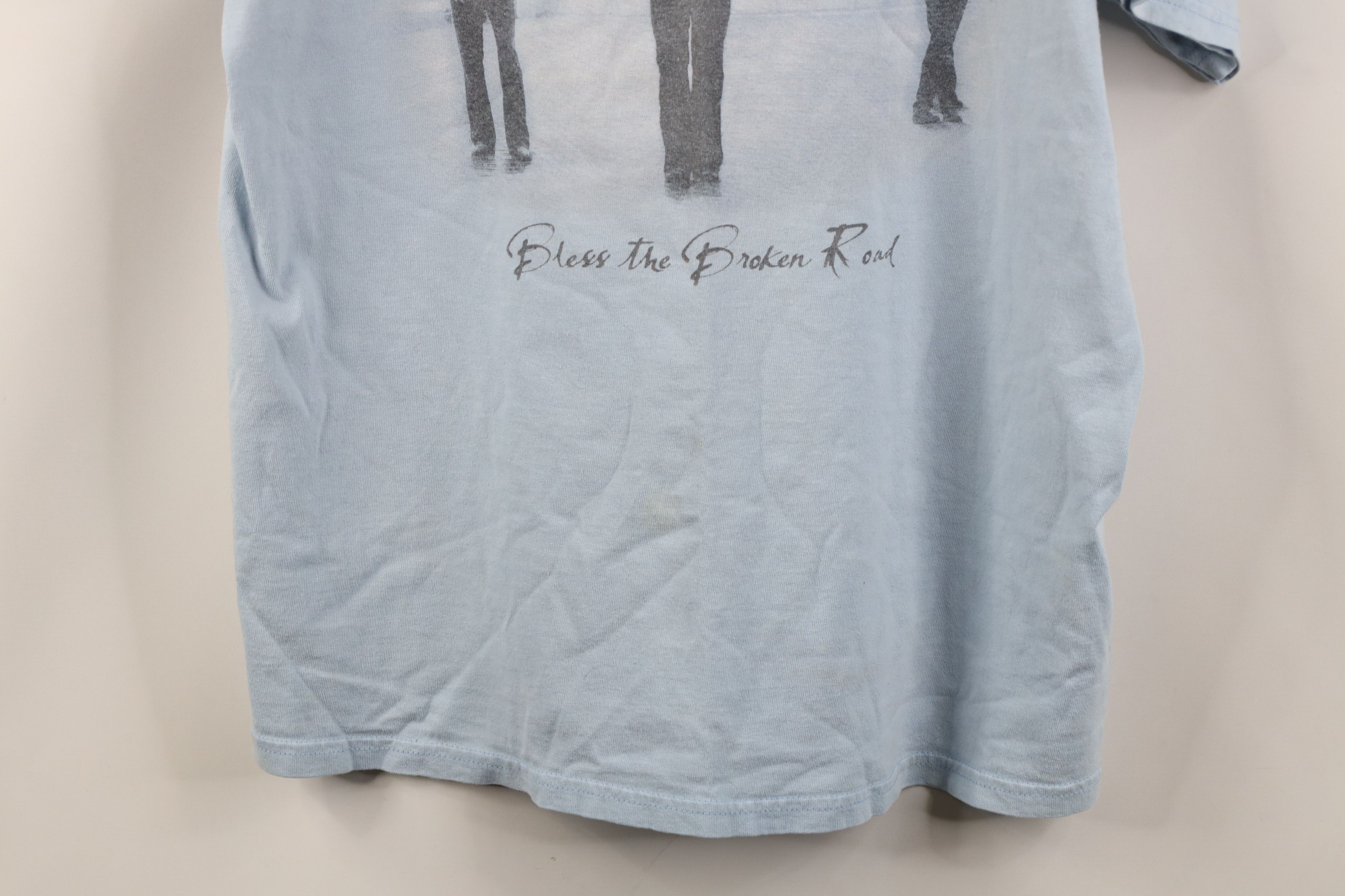 Vintage Vintage Y2K 2004 The Broken Road Rascal Flatts Band T-Shirt Size US L / EU 52-54 / 3 - 3 Thumbnail