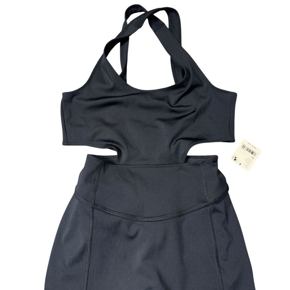 Free People NWT New Free People Movement Back It Up Black Jumpsuit Size Size 26" / US 2 / IT 38 - 3 Thumbnail
