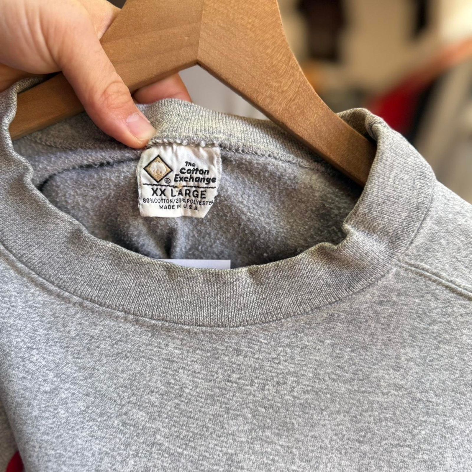 Vintage Vintage 90s Nebraska Huskers Cursive Spell Out Crewneck Size US XXL / EU 58 / 5 - 7 Thumbnail