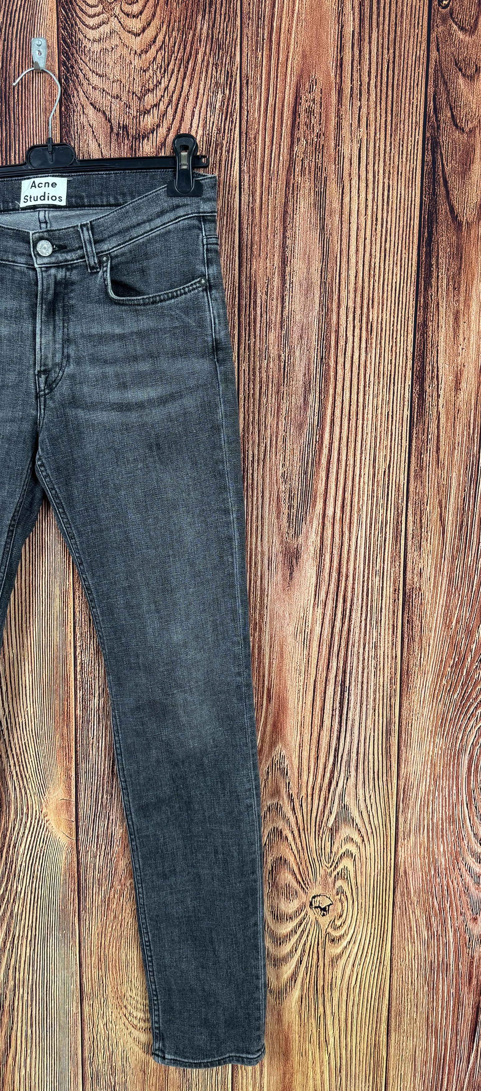 Acne Studios ACNE Studios Ace Eighties Black Denim Jeans W29 L32 Size US 29 - 3 Thumbnail