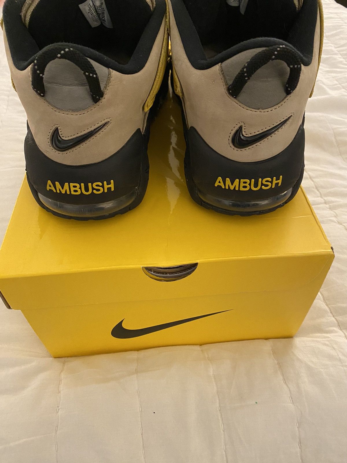 Ambush Design × Nike Nike x Ambush Air More Uptempo Low Limestone Sz13 Size US 13 / EU 46 - 7 Thumbnail