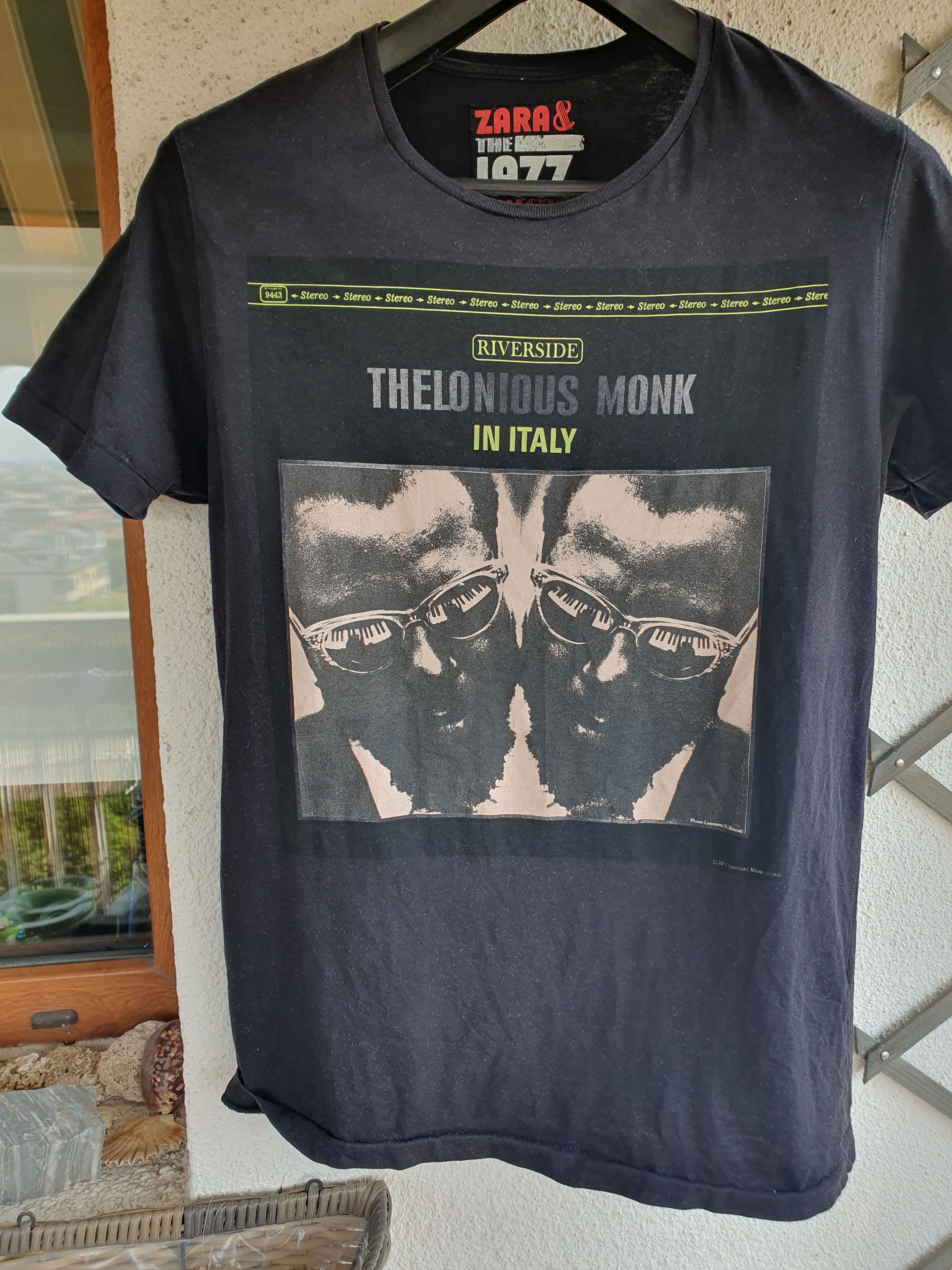 Band Tees × Zara Zara & the Jazz Collection Thelonious Monk 2011 T-shirt Size US M / EU 48-50 / 2 - 1 Thumbnail