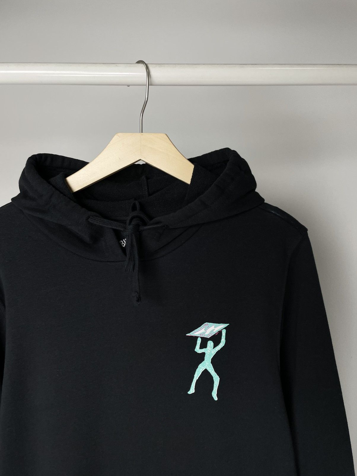 Billabong Billabong Rasta Surfer Print Black Hoodie Pullover Size US M / EU 48-50 / 2 - 4 Thumbnail