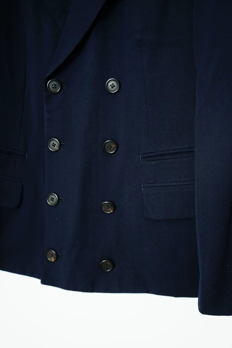 Yohji Yamamoto Yohji Yamamoto Double-Breasted Suit Jacket by Yohji Yamamo Size US M / EU 48-50 / 2 - 5 Thumbnail