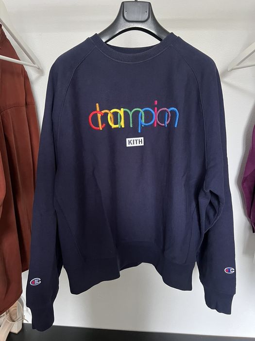 Champion x outlet kith crewneck