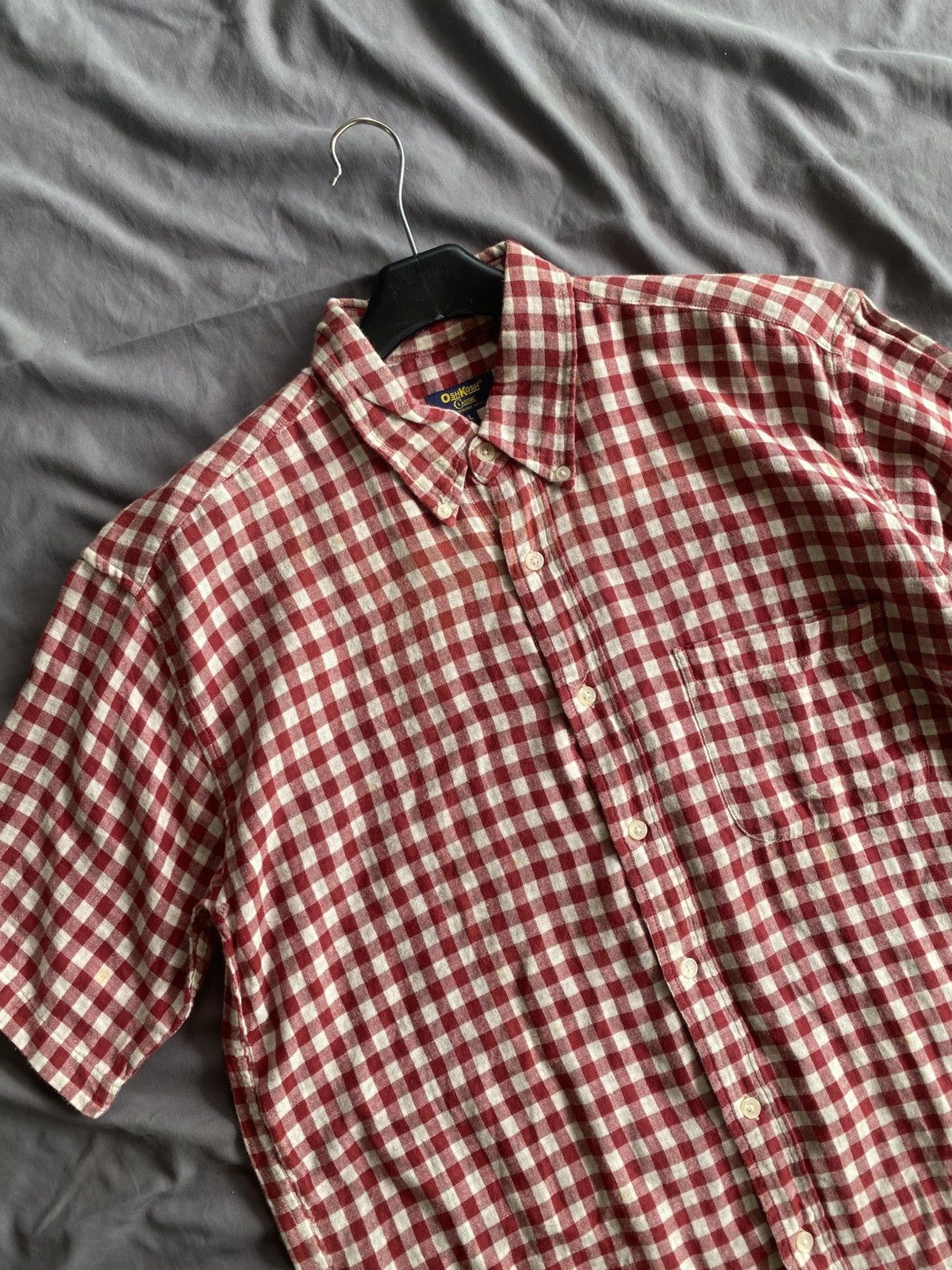 Oshkosh Vintage Oshkosh Gingham Button Down shirt Size US L / EU 52-54 / 3 - 2 Thumbnail