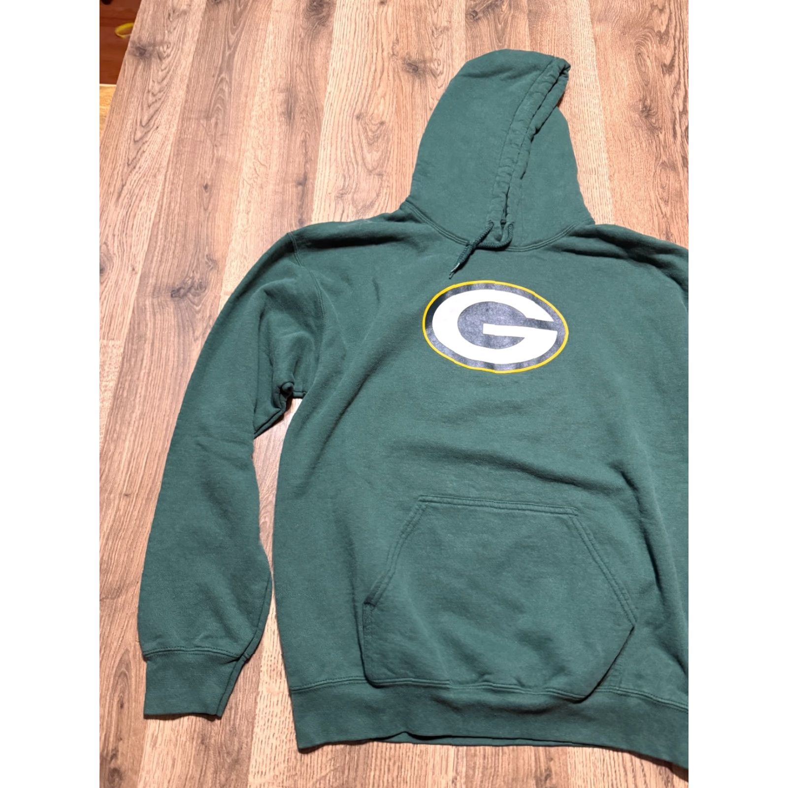 NFL NFL Team Apparel Hoodie Mens Medium Green Wisconsin Green Bay Packers Shirt Size US M / EU 48-50 / 2 - 3 Thumbnail