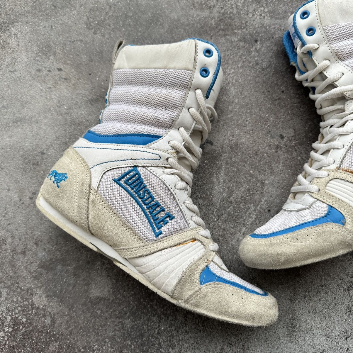 Lonsdale Opium Y2K Lonsdale Avant Garde Rave Boxing Shoes Size US 7 / IT 37 - 2 Thumbnail